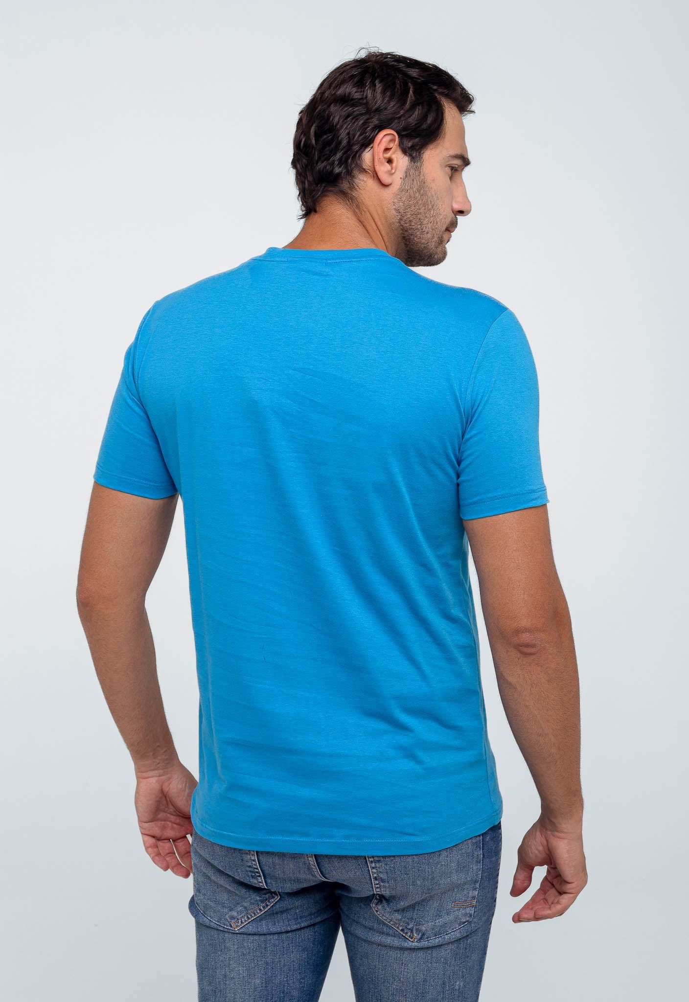 Camiseta Calvin Klein Logo Peito Ck Bordado - Henri Store