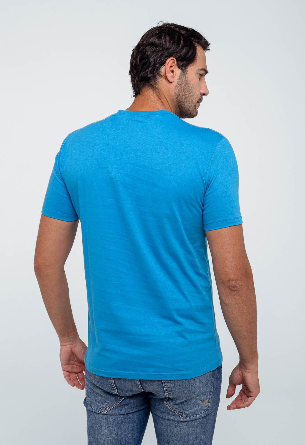 Camiseta Calvin Klein Logo Peito Ck Bordado - Henri Store