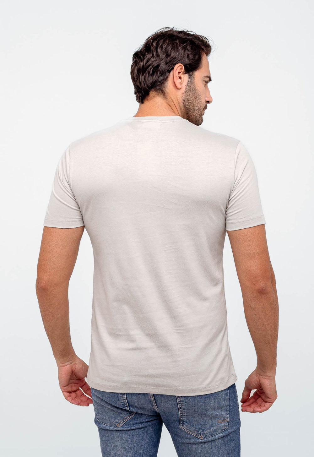 Camiseta Calvin Klein Logo Peito CK Bordado - Henri Store