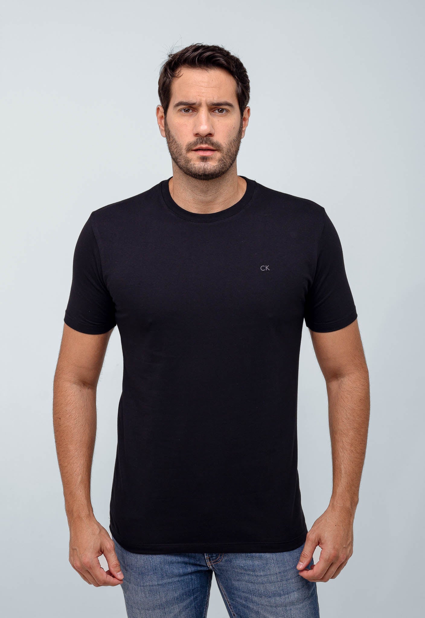 Camiseta Calvin Klein Logo Peito CK - Henri Store