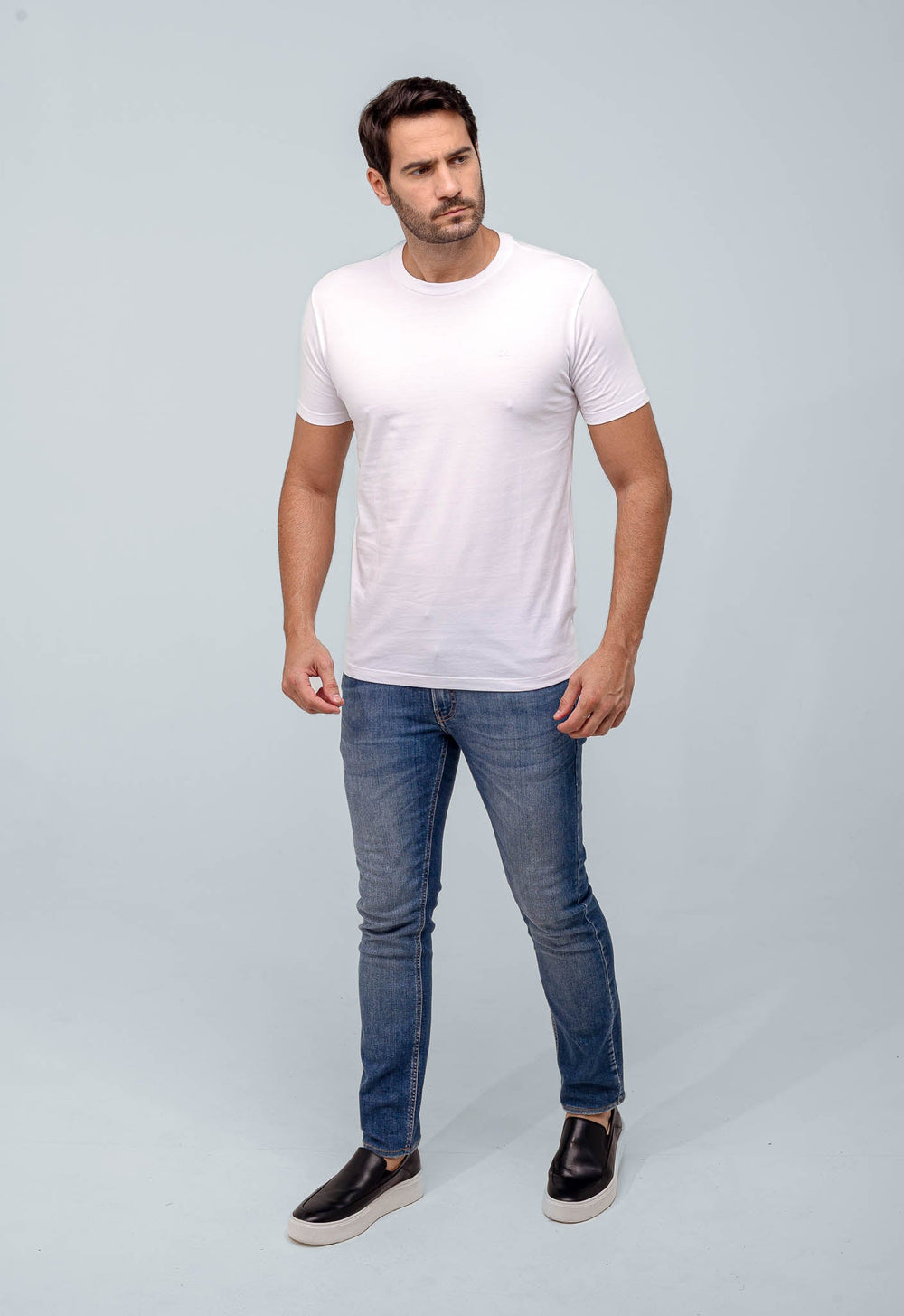 Camiseta Calvin Klein Logo Peito CK - Henri Store