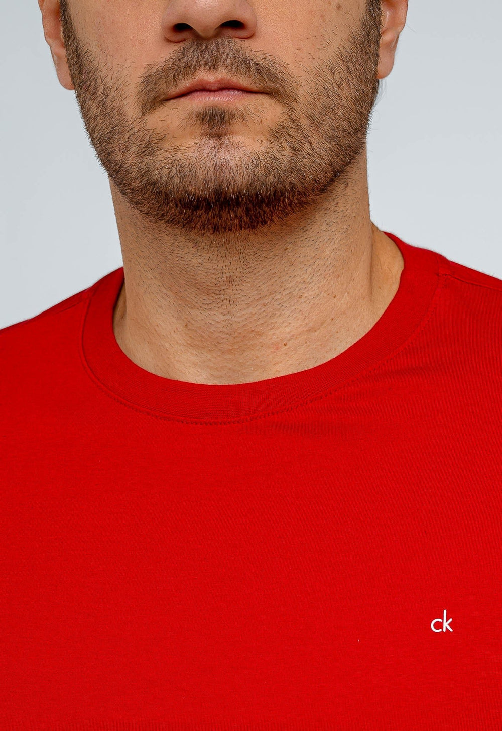 Camiseta Calvin Klein Logo Peito Ck - Henri Store