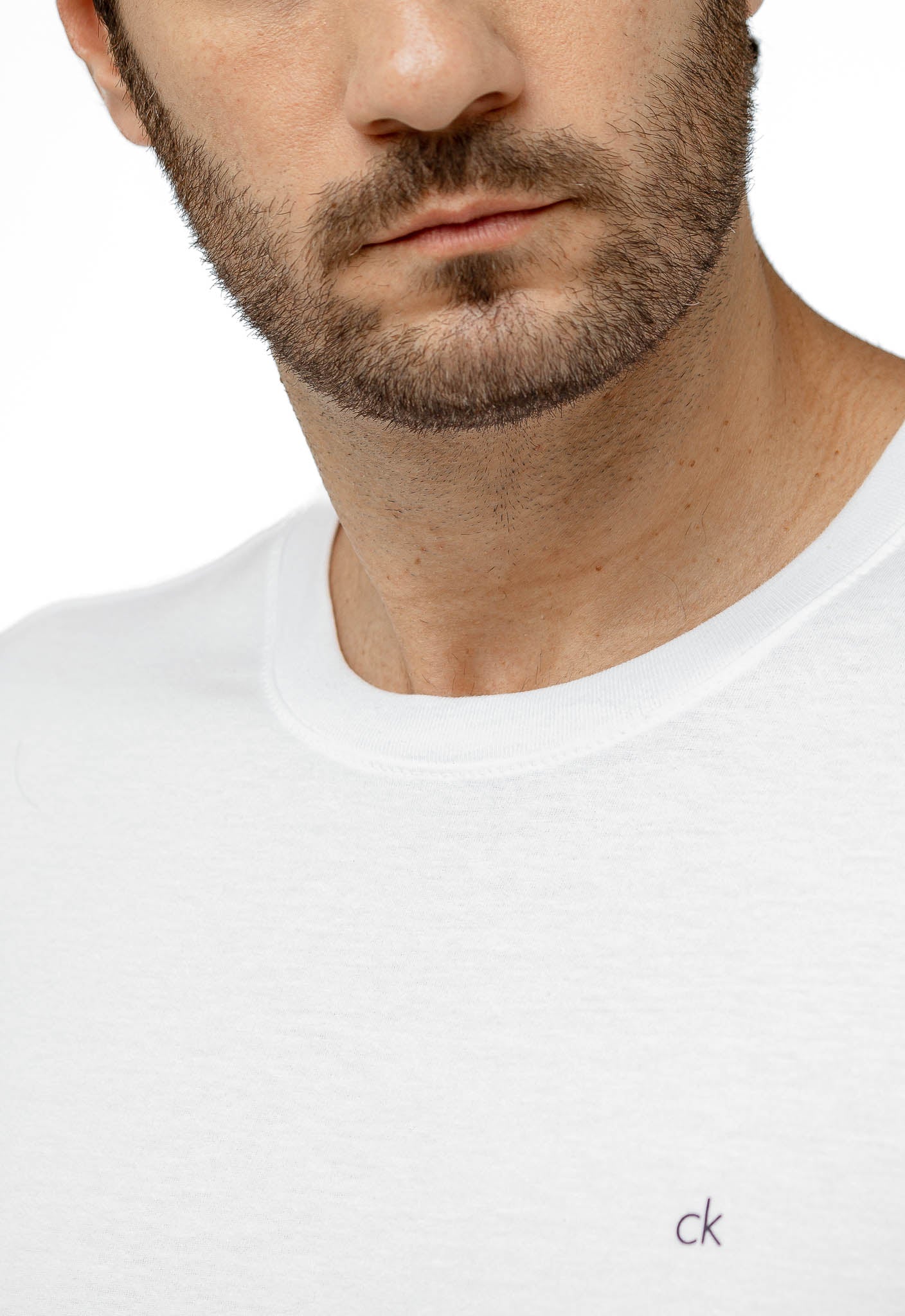 Camiseta Calvin Klein Logo Peito Ck - Henri Store