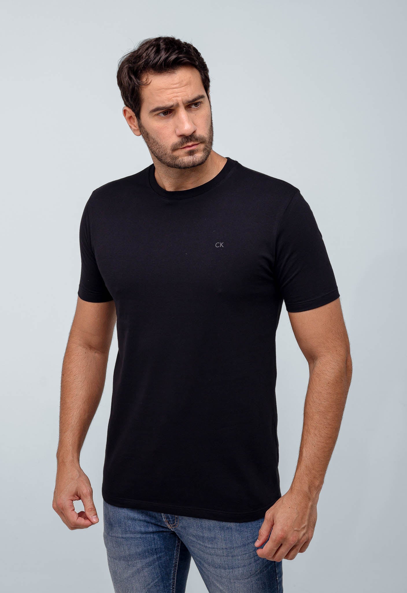 Camiseta Calvin Klein Logo Peito CK - Henri Store