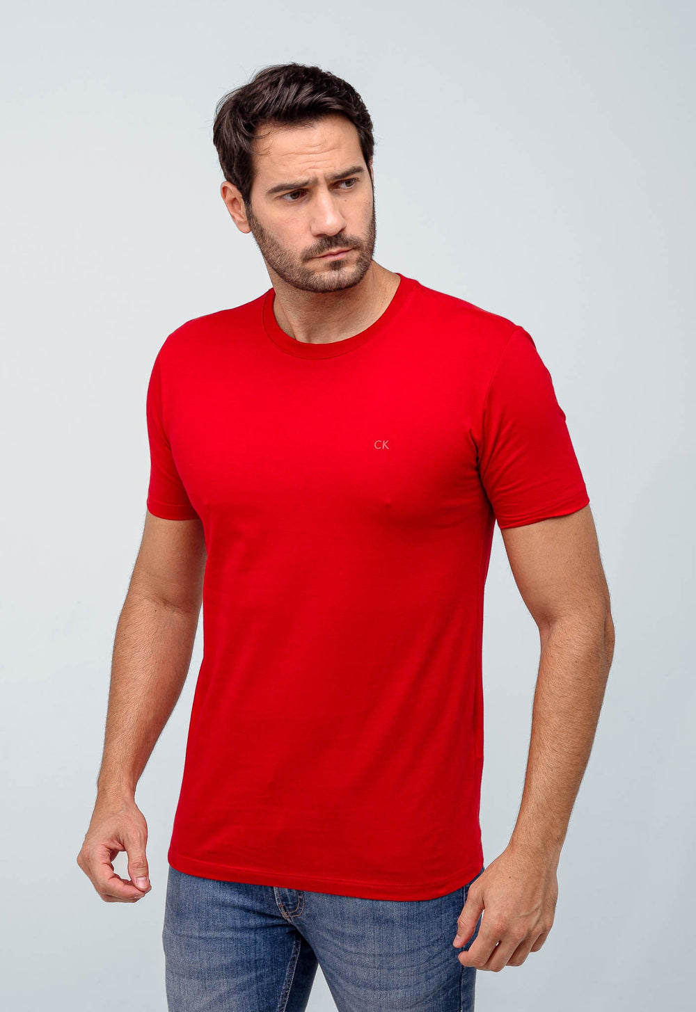 Camiseta Calvin Klein Logo Peito CK - Henri Store