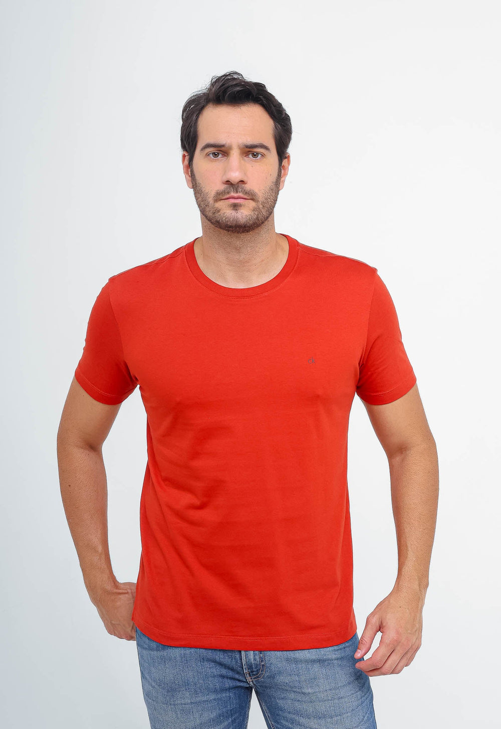 Camiseta Calvin Klein Logo Peito Ck - Henri Store