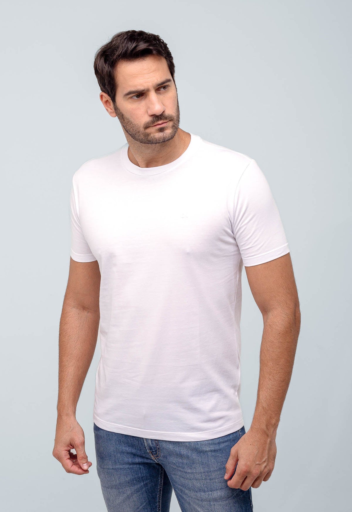 Camiseta Calvin Klein Logo Peito CK - Henri Store
