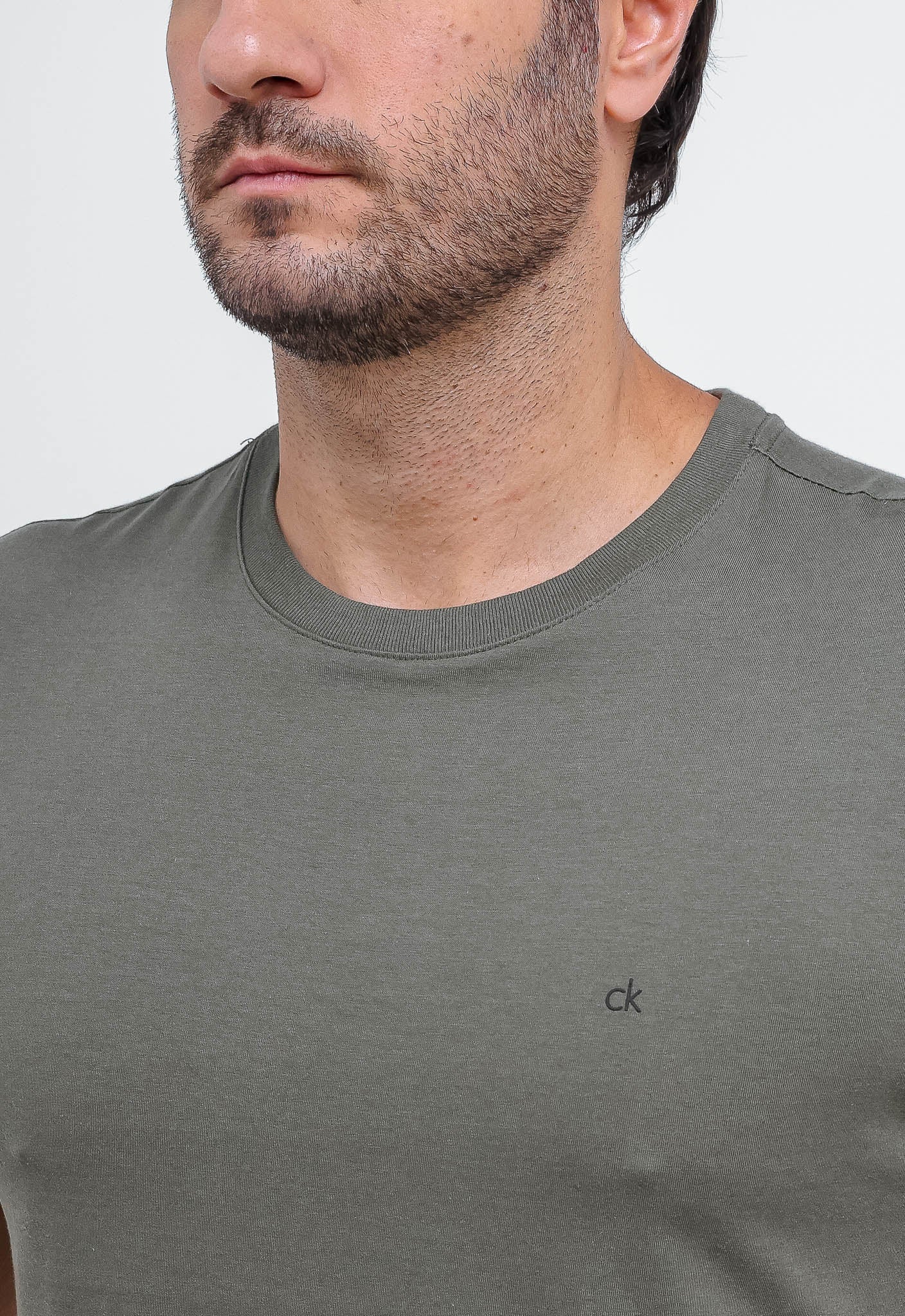 Camiseta Calvin Klein Logo Peito Ck - Henri Store