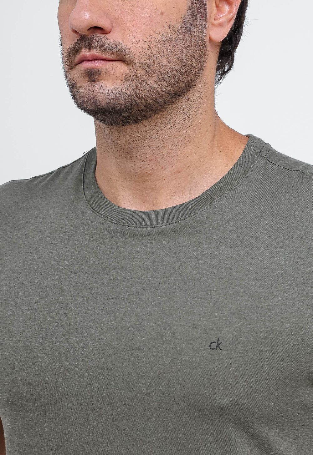 Camiseta Calvin Klein Logo Peito Ck - Henri Store