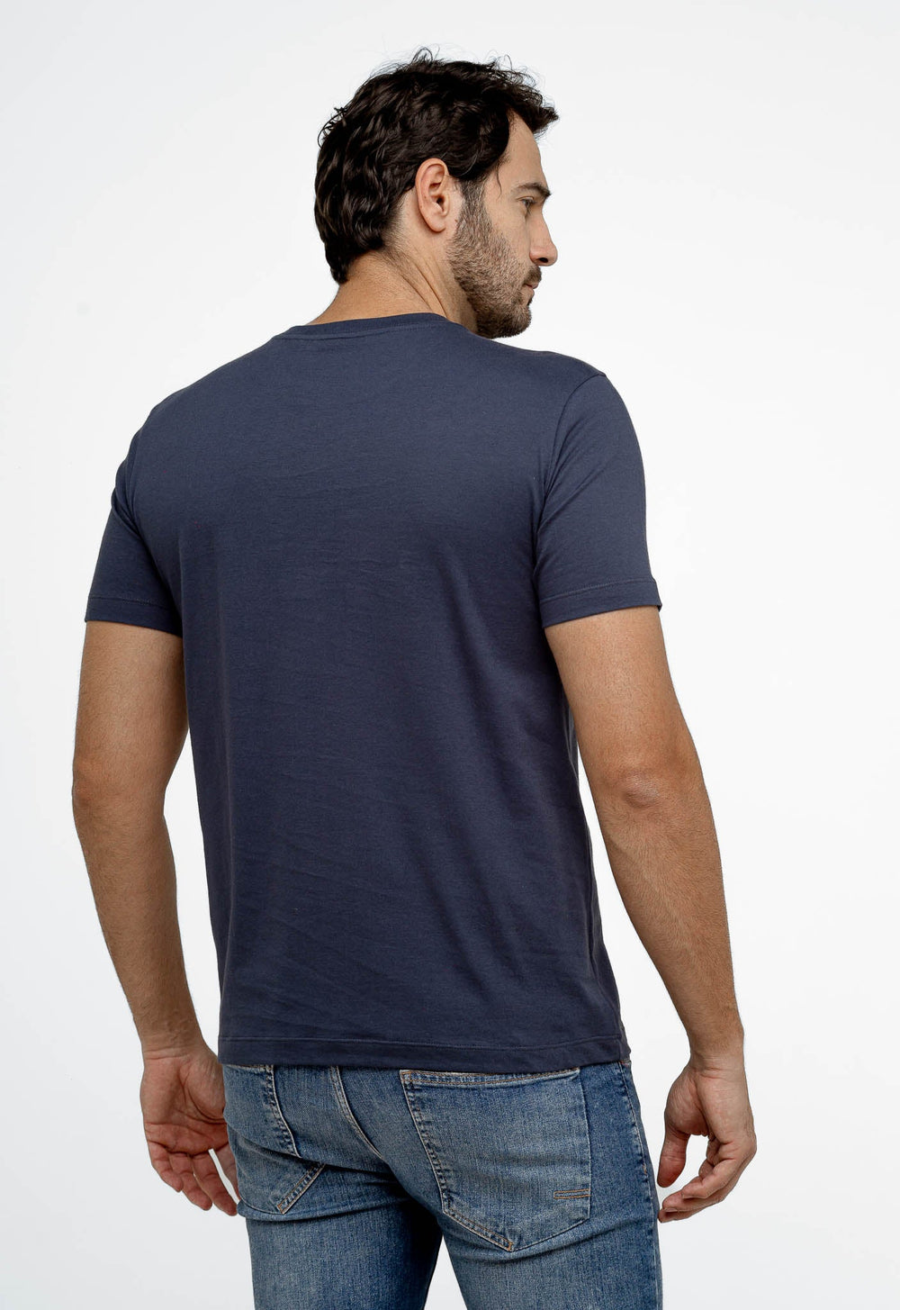 Camiseta Calvin Klein Logo Peito Ck - Henri Store