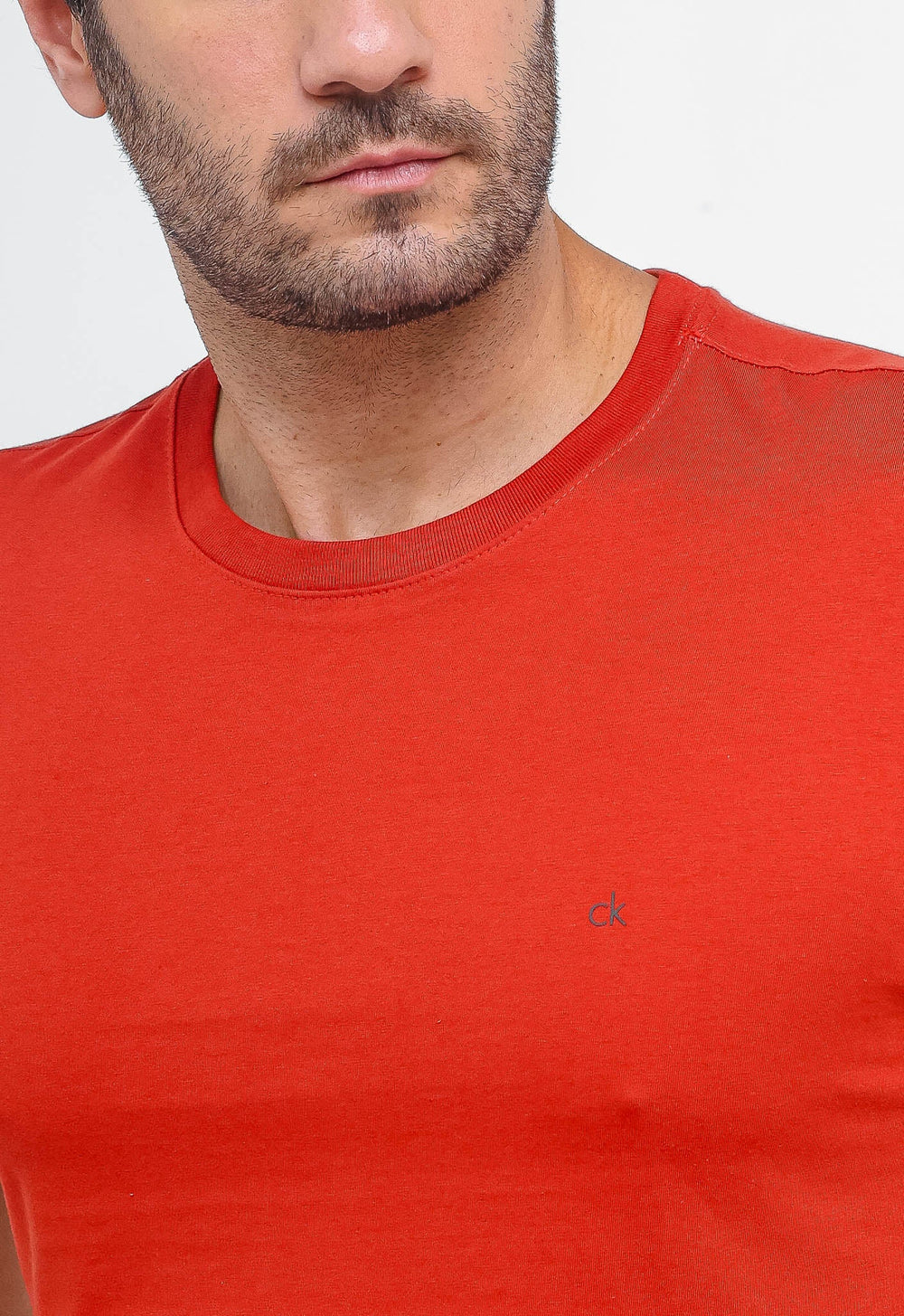 Camiseta Calvin Klein Logo Peito Ck - Henri Store