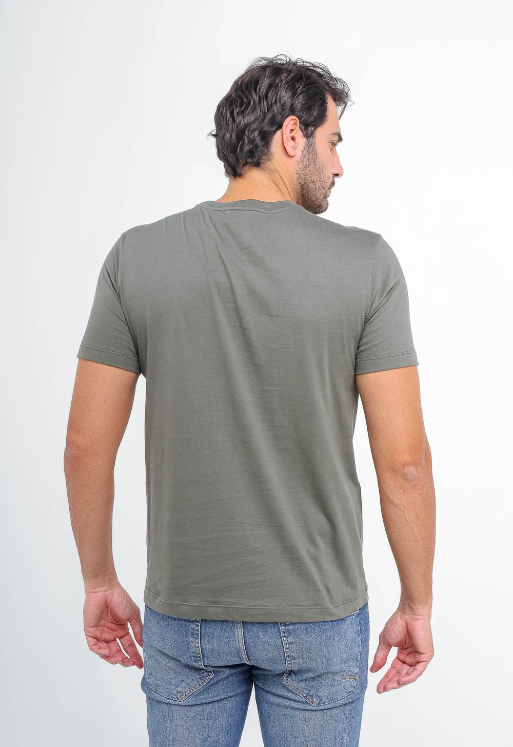 Camiseta Calvin Klein Logo Peito Ck - Henri Store