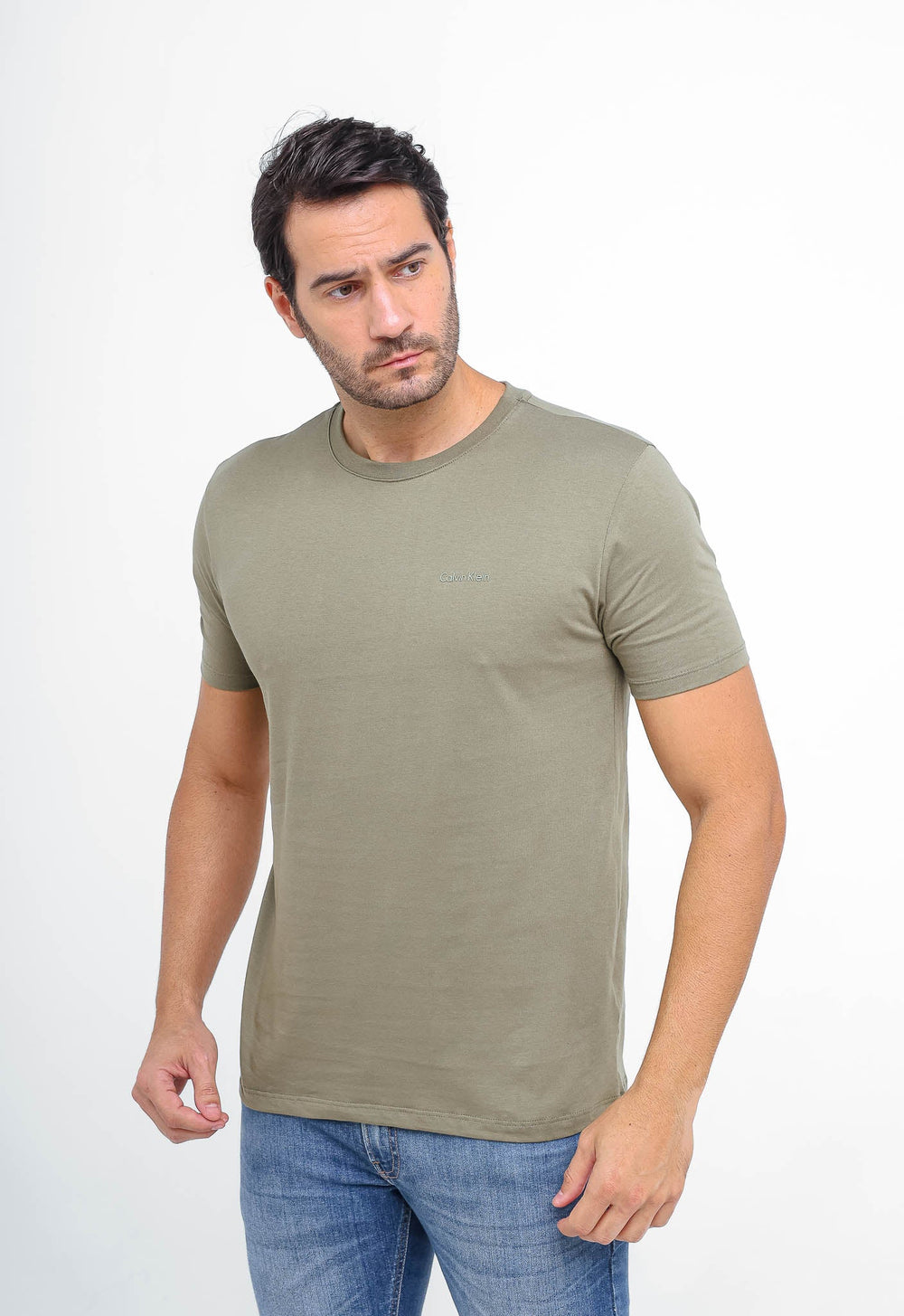 Camiseta Calvin Klein Logo Peito Embossed - Henri Store