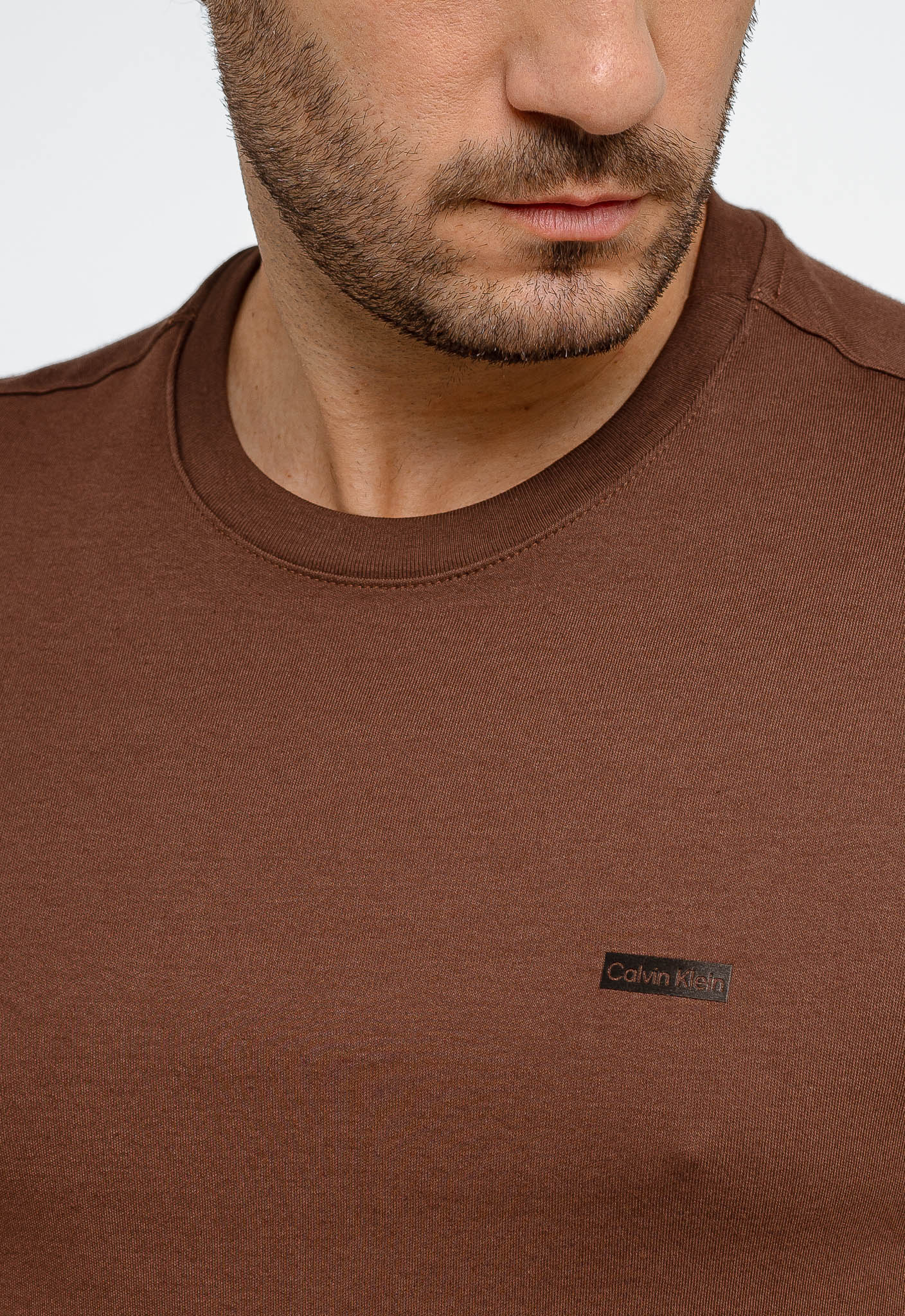Camiseta Calvin Klein Logo Peito Lisa - Henri Store