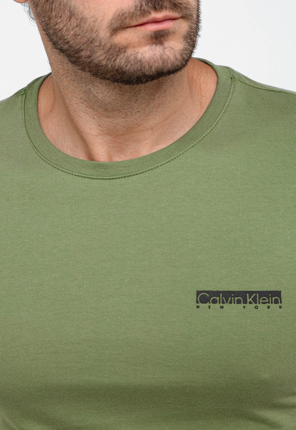 Camiseta Calvin Klein Logo Peito New York - LIVE - Henri Store