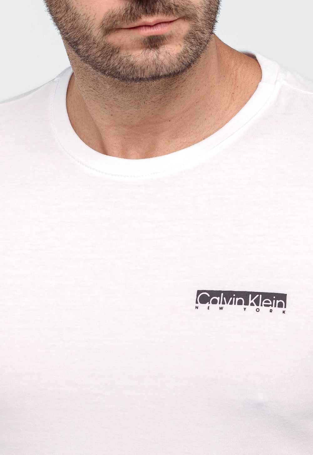 Camiseta Calvin Klein Logo Peito New York - LIVE - Henri Store