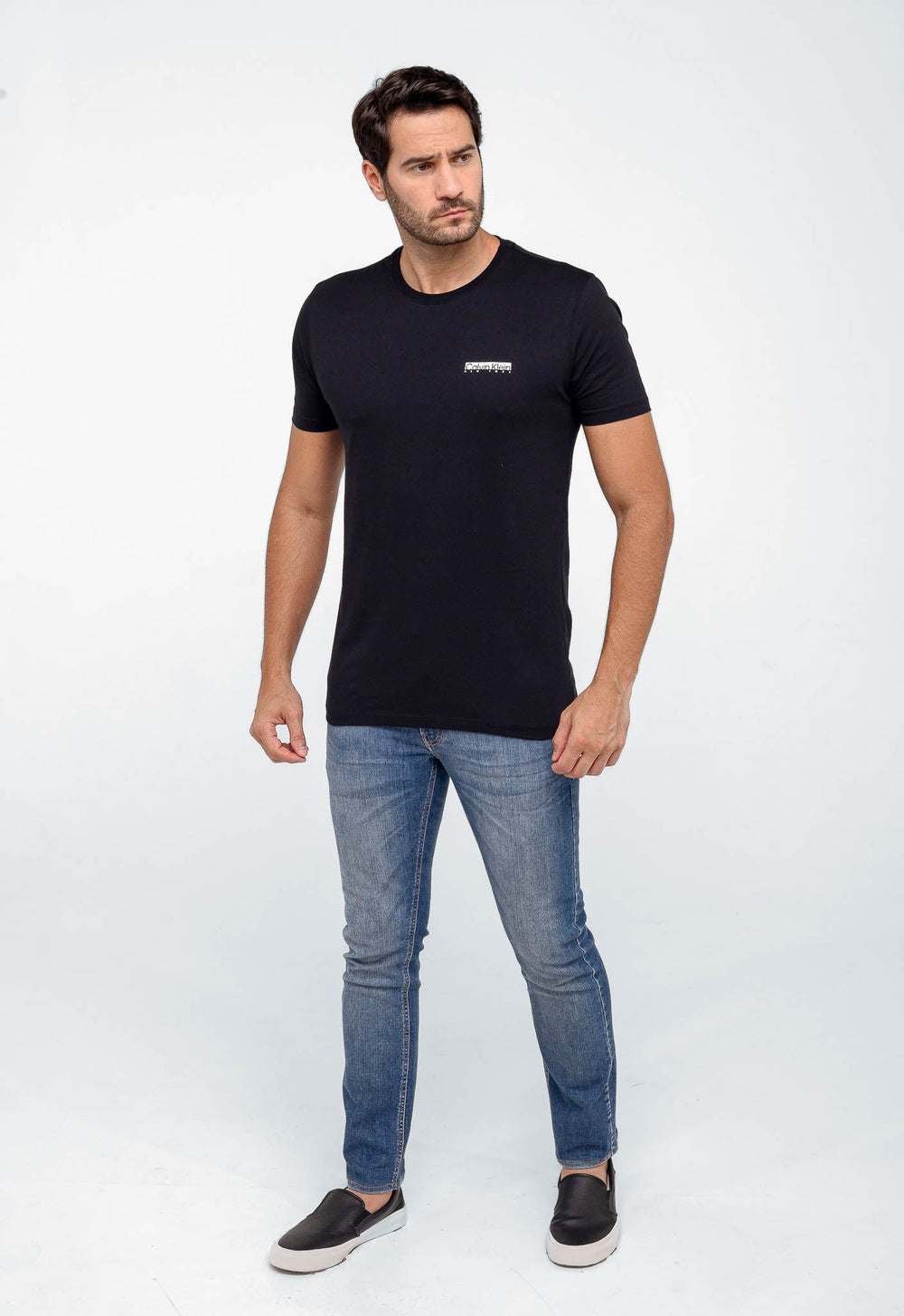 Camiseta Calvin Klein Logo Peito New York - LIVE - Henri Store