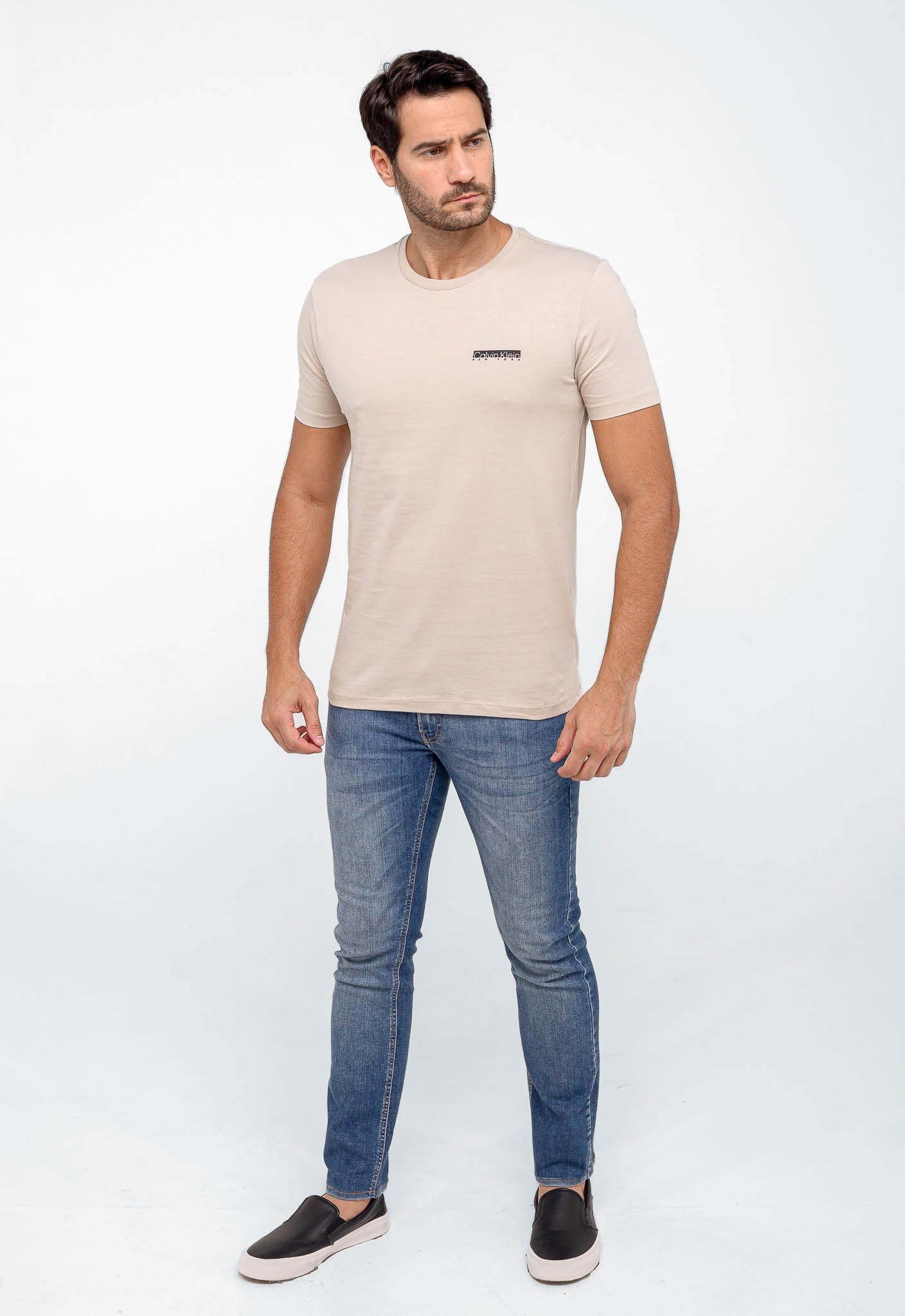 Camiseta Calvin Klein Logo Peito New York - LIVE - Henri Store