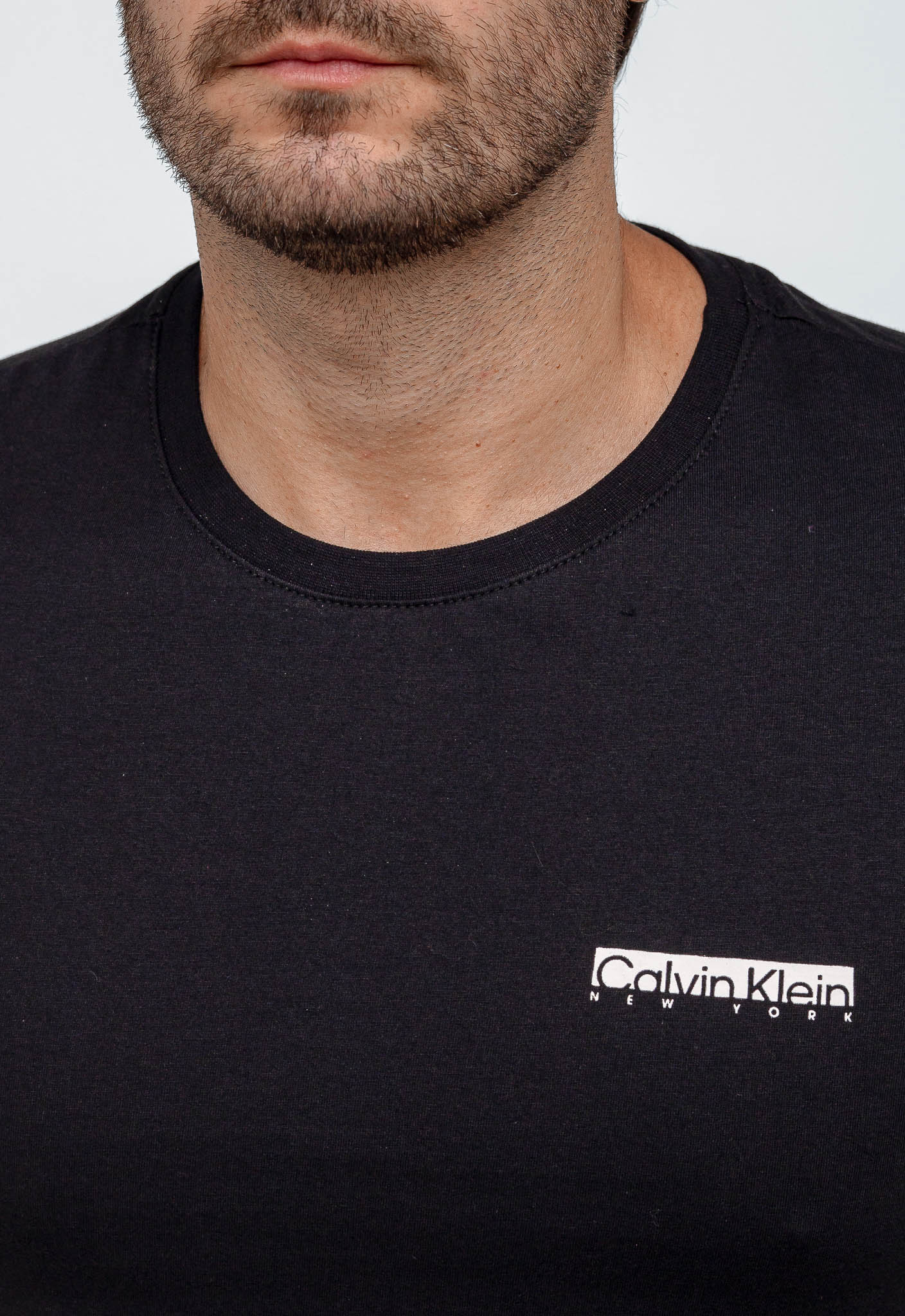 Camiseta Calvin Klein Logo Peito New York - LIVE - Henri Store