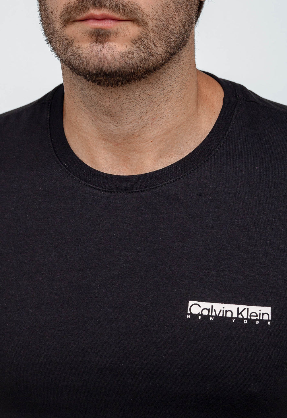 Camiseta Calvin Klein Logo Peito New York - LIVE - Henri Store