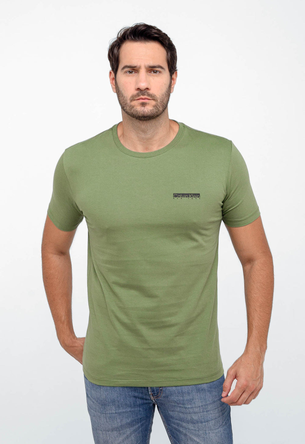 Camiseta Calvin Klein Logo Peito New York - LIVE - Henri Store