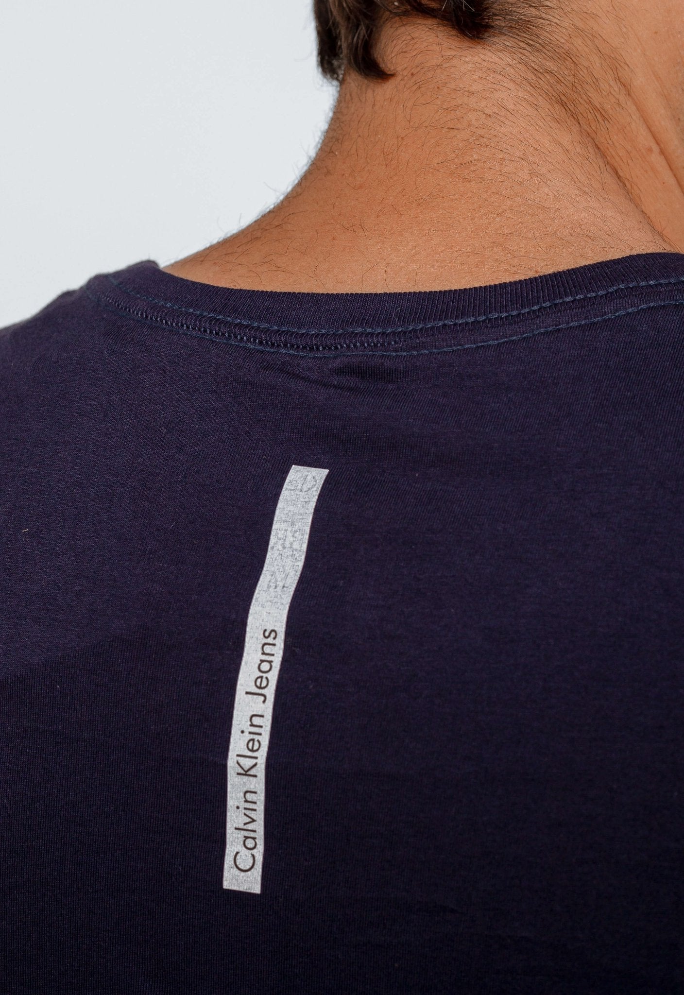 Camiseta Calvin Klein Logo Quadrada no Peito - Sale - Henri Store