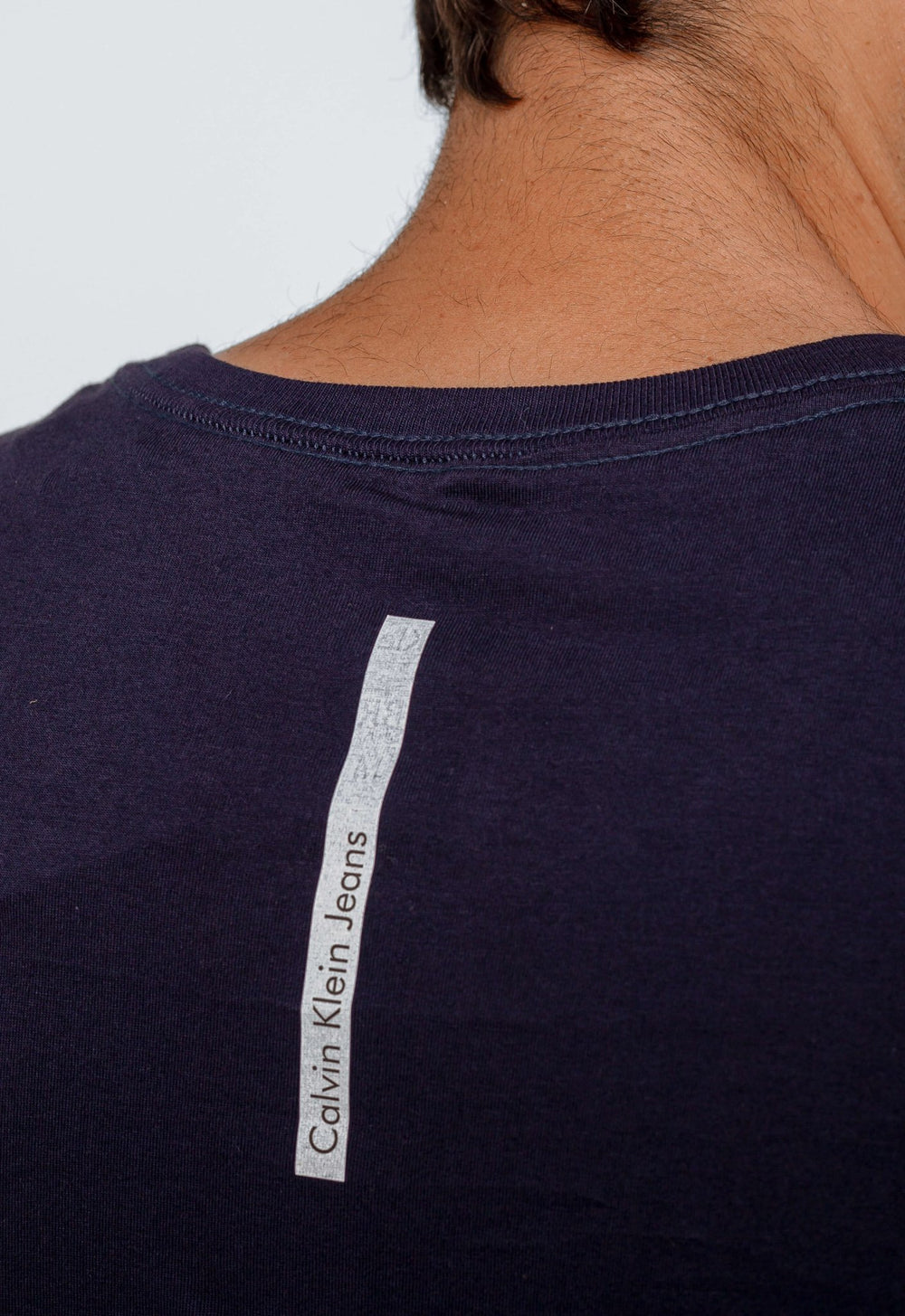 Camiseta Calvin Klein Logo Quadrada no Peito - Sale - Henri Store