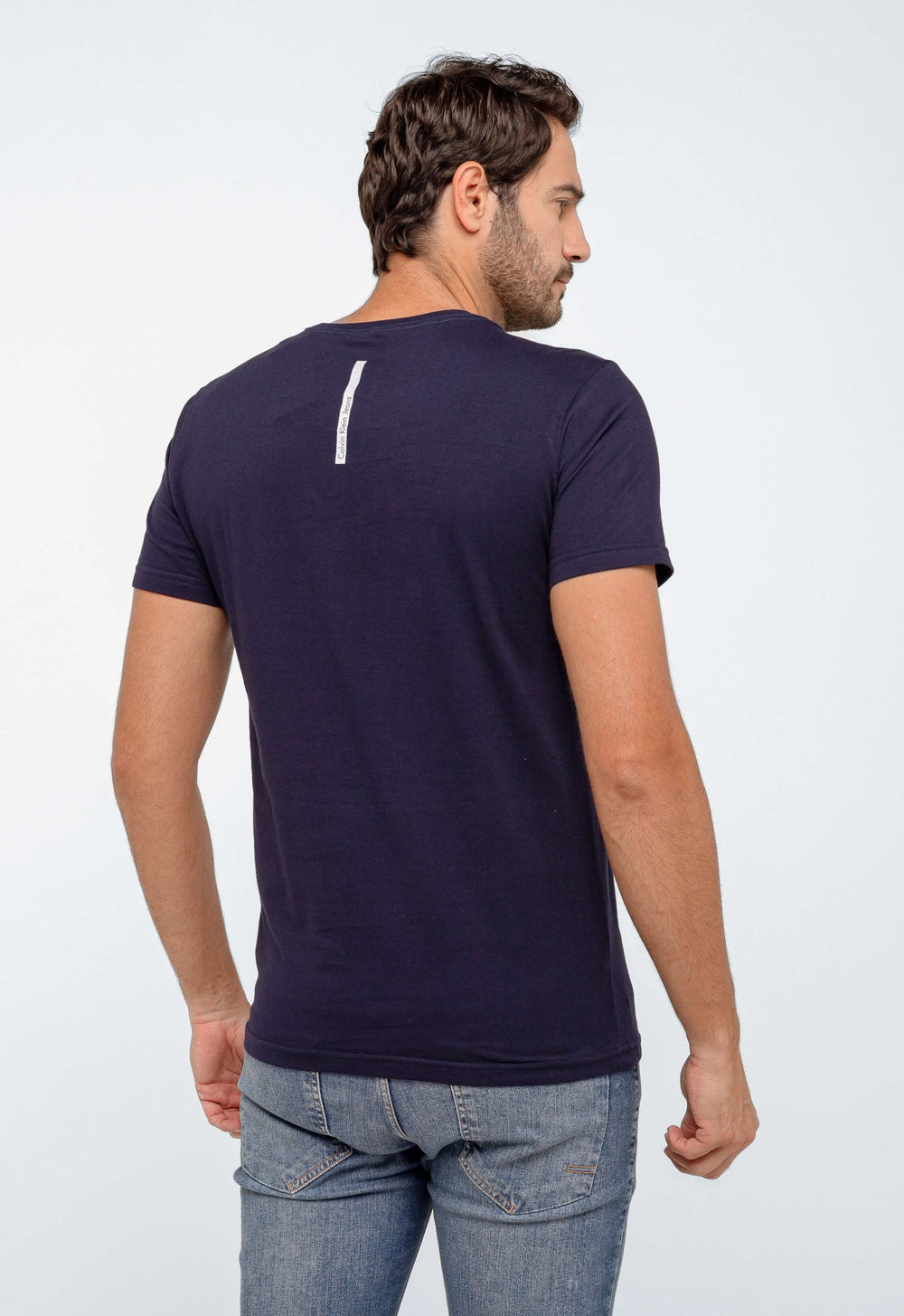 Camiseta Calvin Klein Logo Quadrada no Peito - Sale - Henri Store