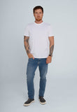 Camiseta Calvin Klein Manga Curta Branco Basica - Henri Store