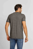 Camiseta Calvin Klein Mc Slim Basica Mouline Mescla Escuro - Henri Store