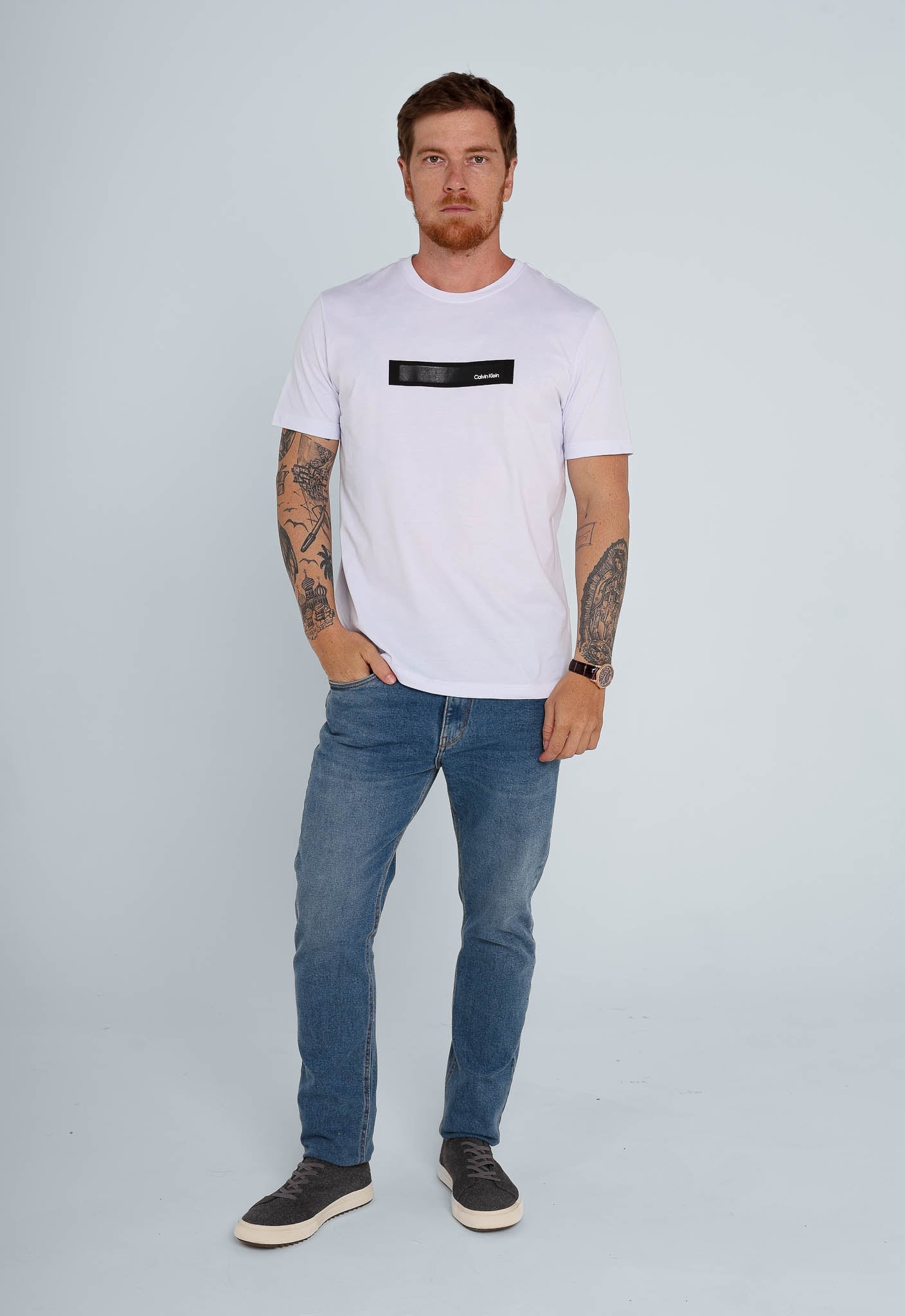 Camiseta Calvin Klein Minimalist Shine - Henri Store