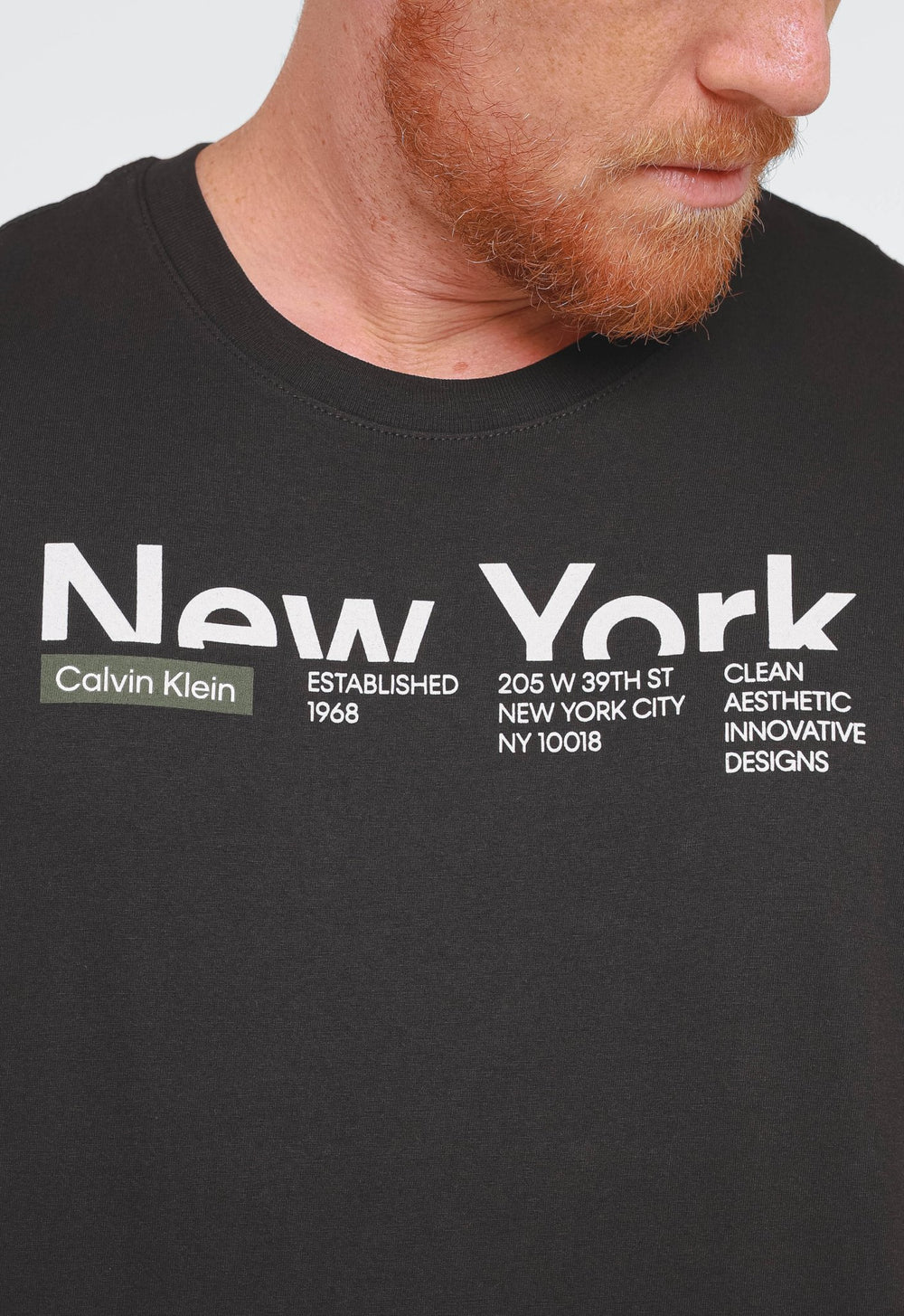 Camiseta Calvin Klein New York Preto - Live - Henri Store