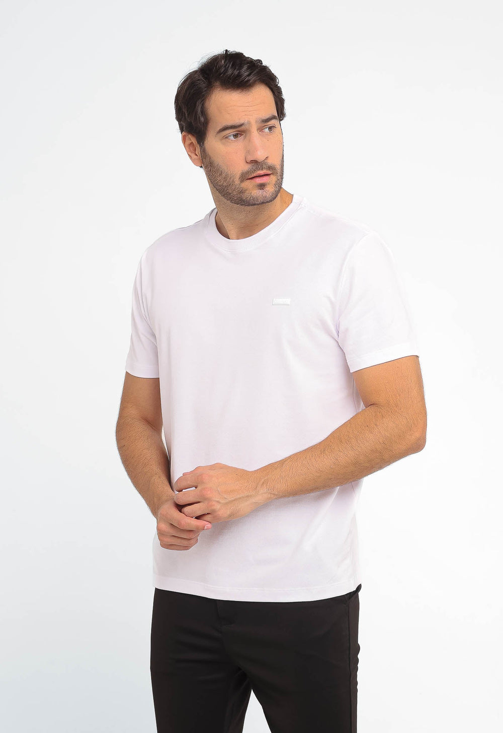 Camiseta Calvin Klein Piquet Logo Peito - Henri Store