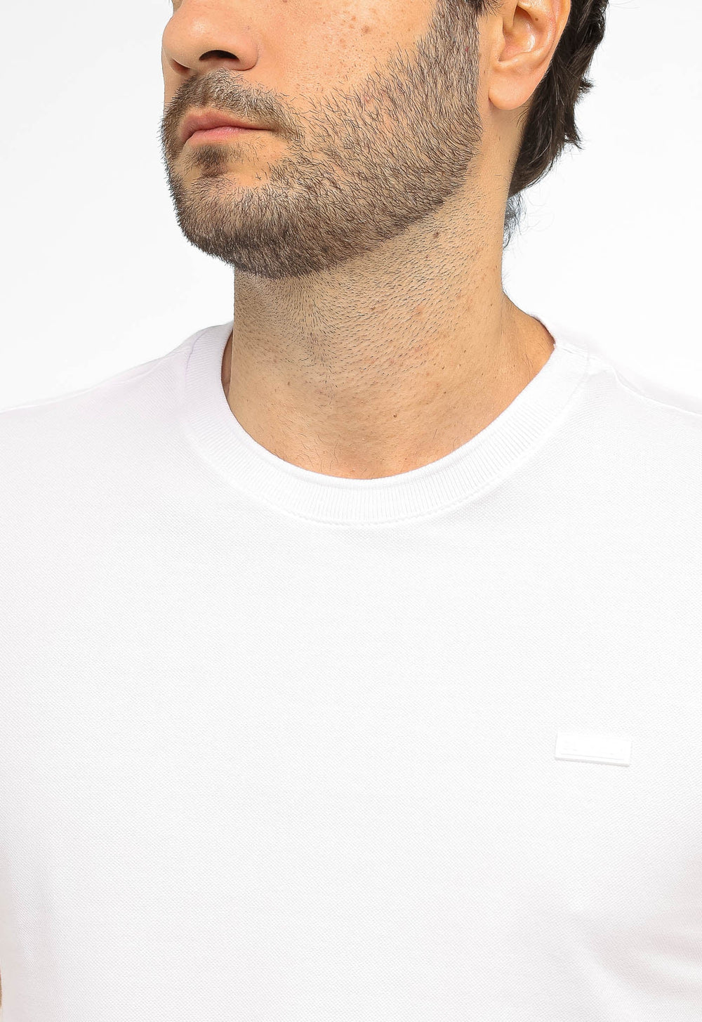 Camiseta Calvin Klein Piquet Logo Peito - Henri Store