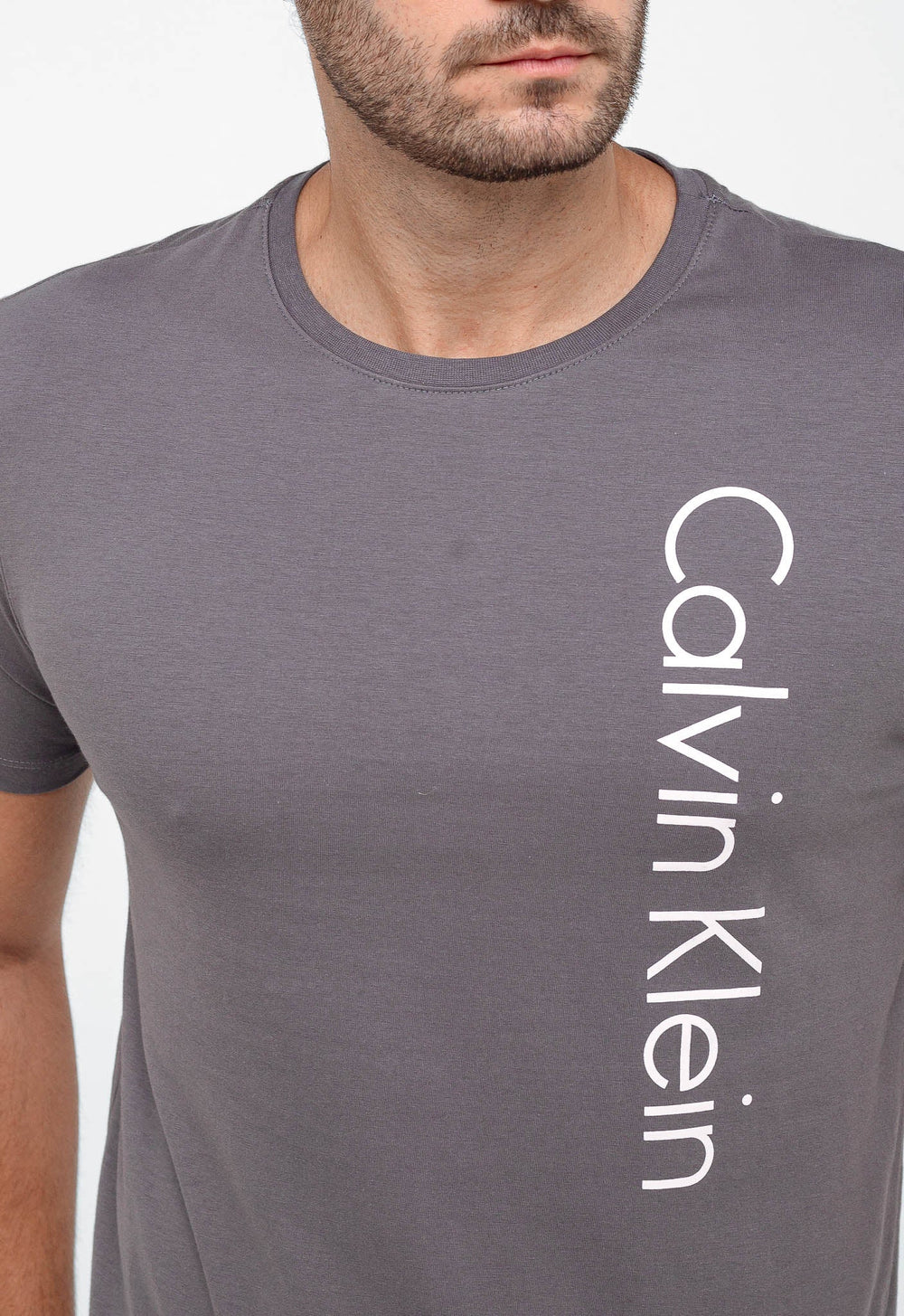 Camiseta Calvin Klein Side Logo - Live - Henri Store