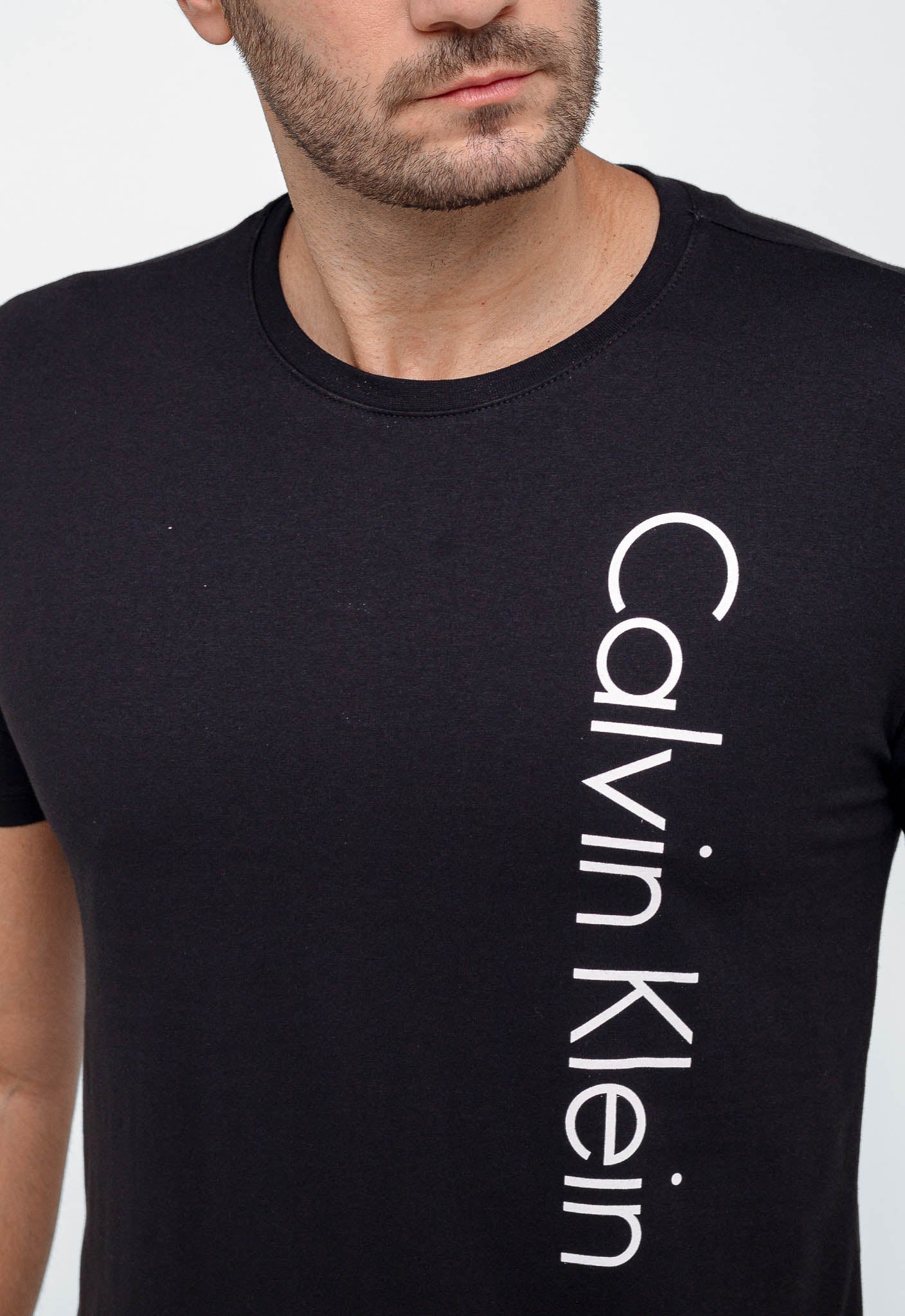 Camiseta Calvin Klein Side Logo - Live - Henri Store
