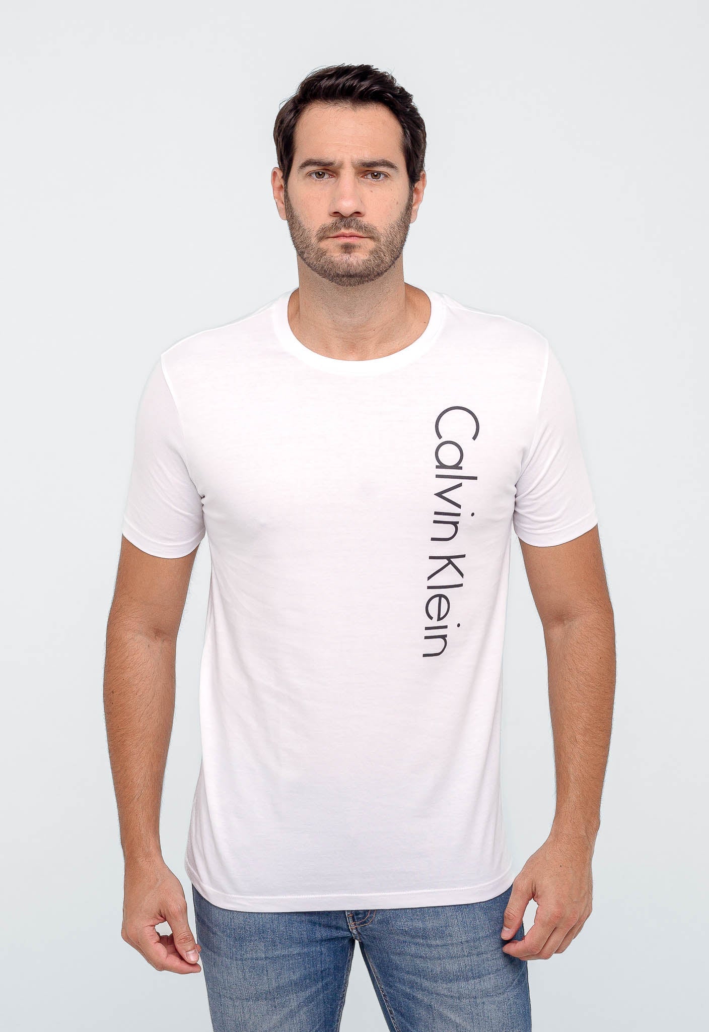 Camiseta Calvin Klein Side Logo - Live - Henri Store