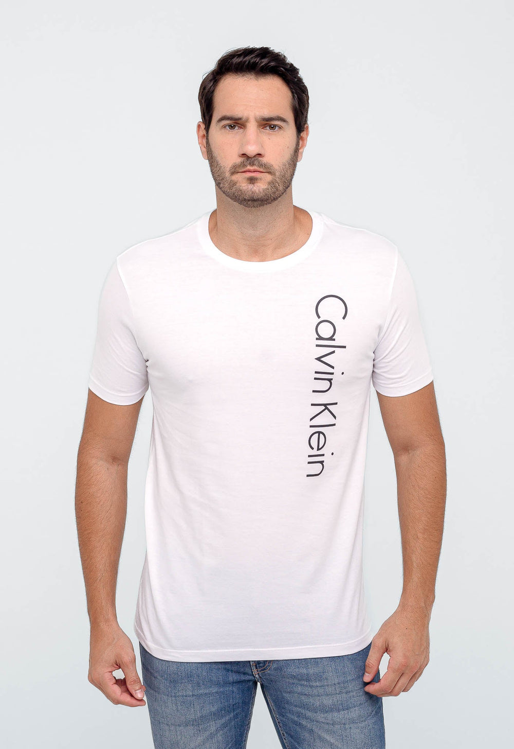 Camiseta Calvin Klein Side Logo - Live - Henri Store