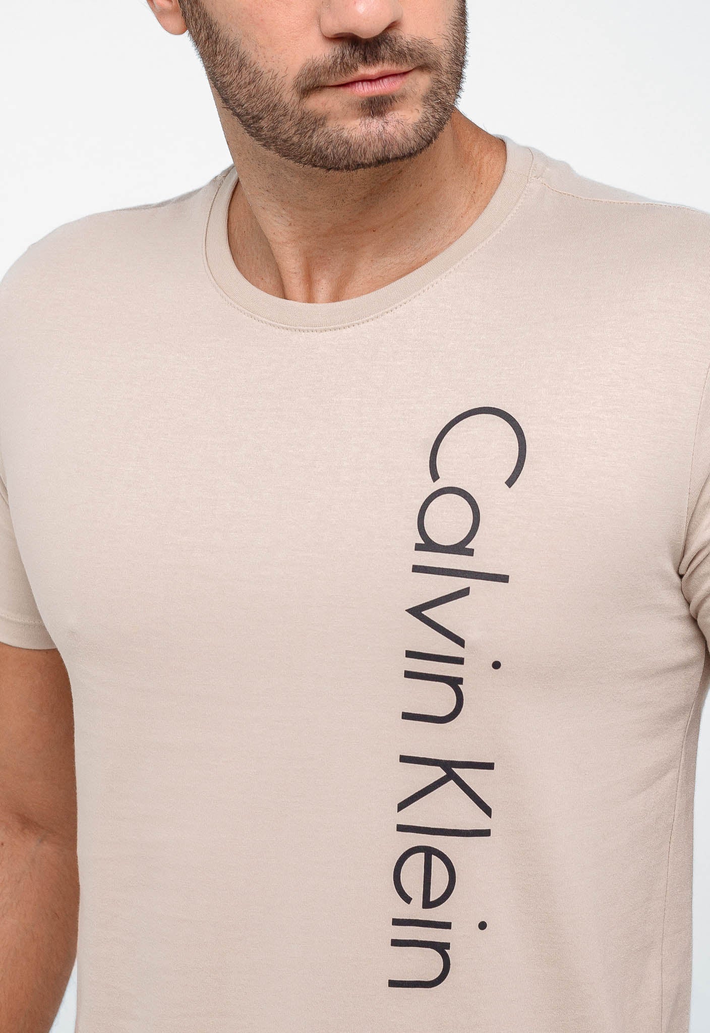 Camiseta Calvin Klein Side Logo - Live - Henri Store