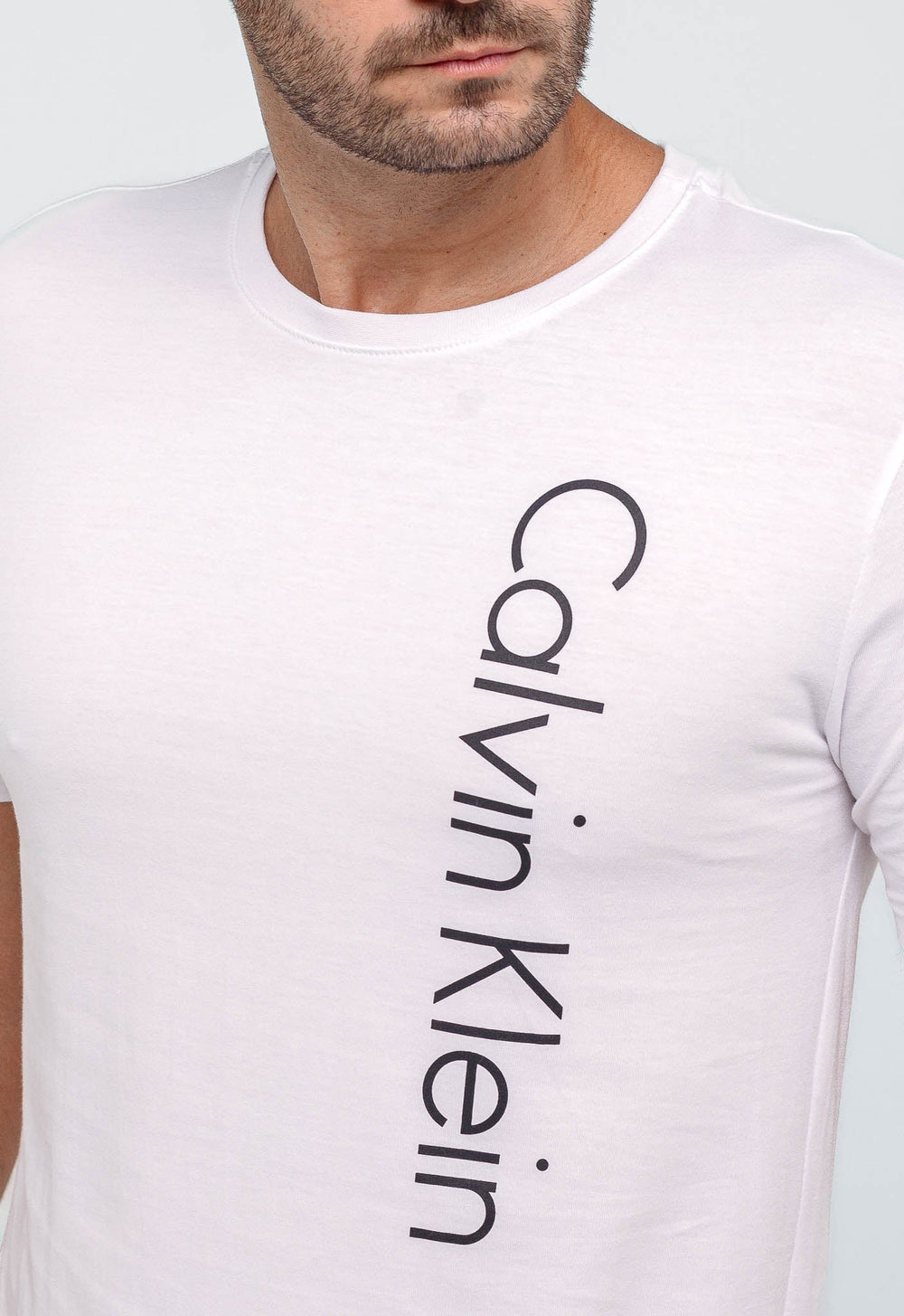 Camiseta Calvin Klein Side Logo - Live - Henri Store