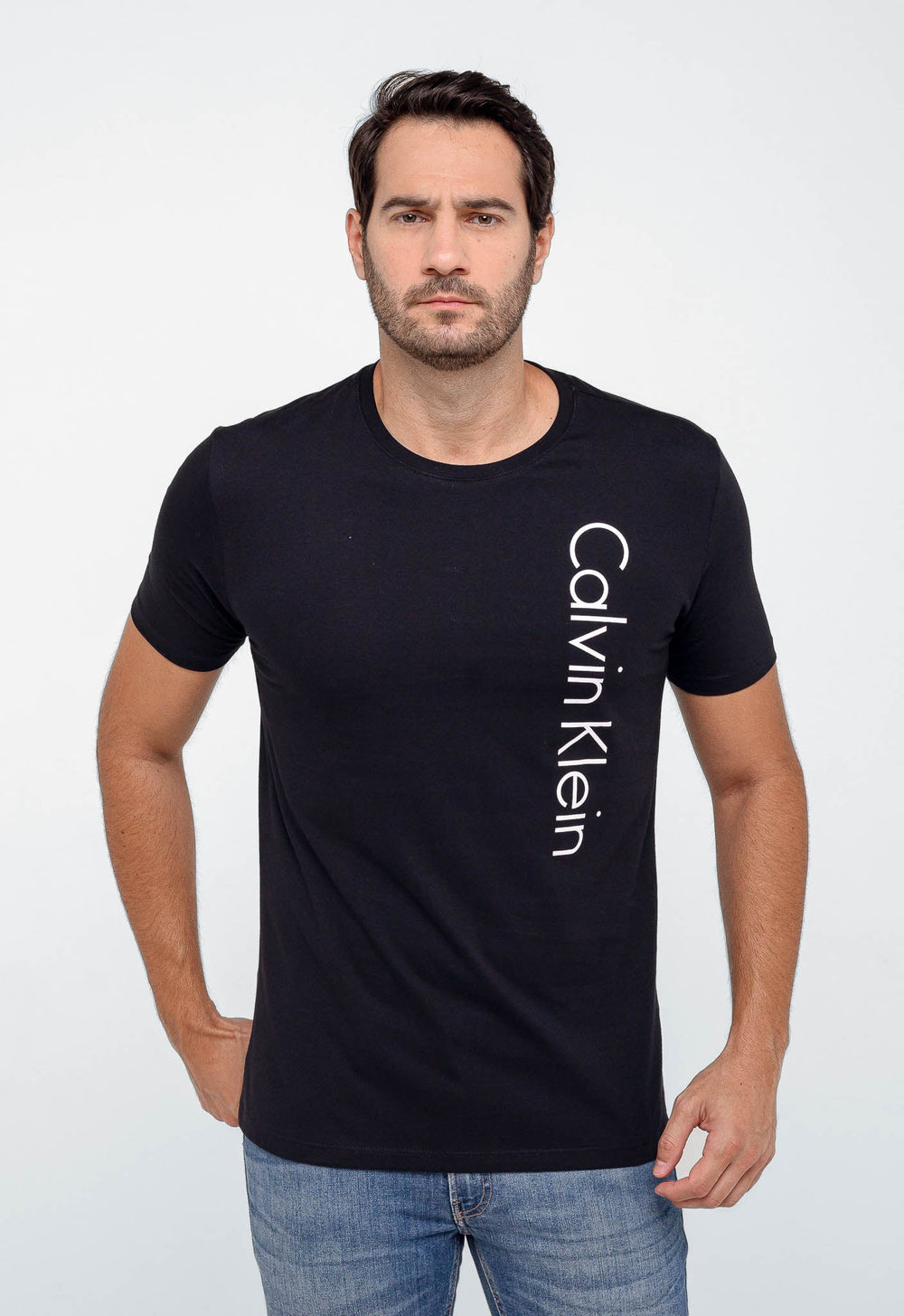 Camiseta Calvin Klein Side Logo - Live - Henri Store