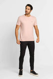 Camiseta Calvin Klein Slim Flame Rosa Claro - Henri Store