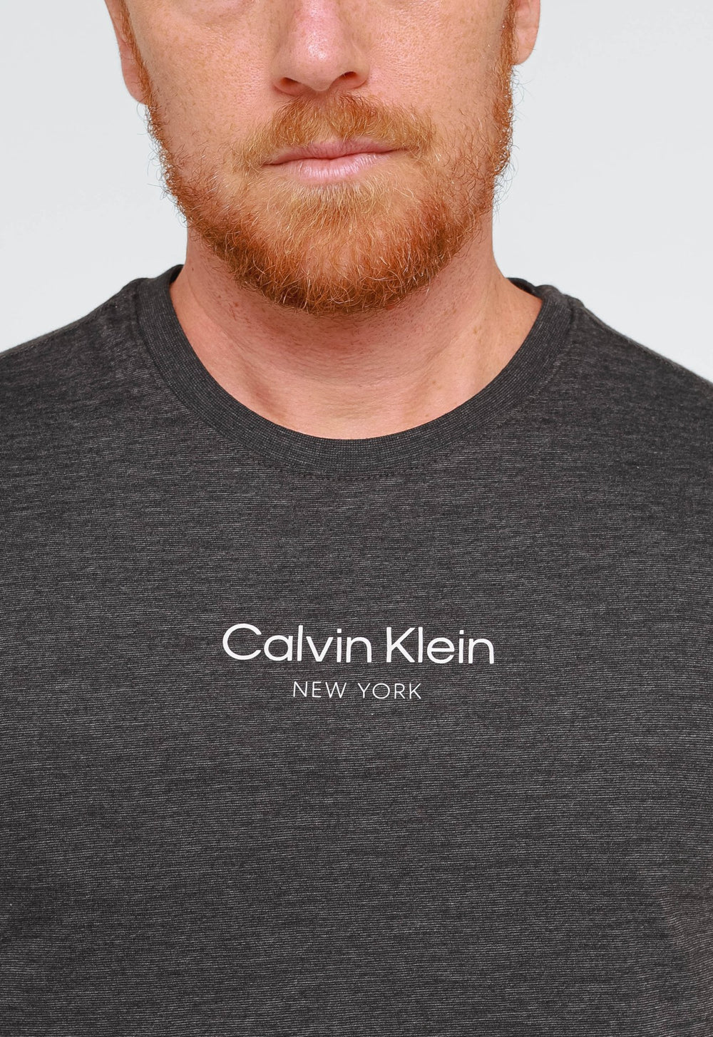 Camiseta Calvin Klein Slim New York Flamê Mescla - Henri Store