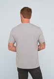 Camiseta Calvin Klein Smooth Cotton Cinza - Henri Store
