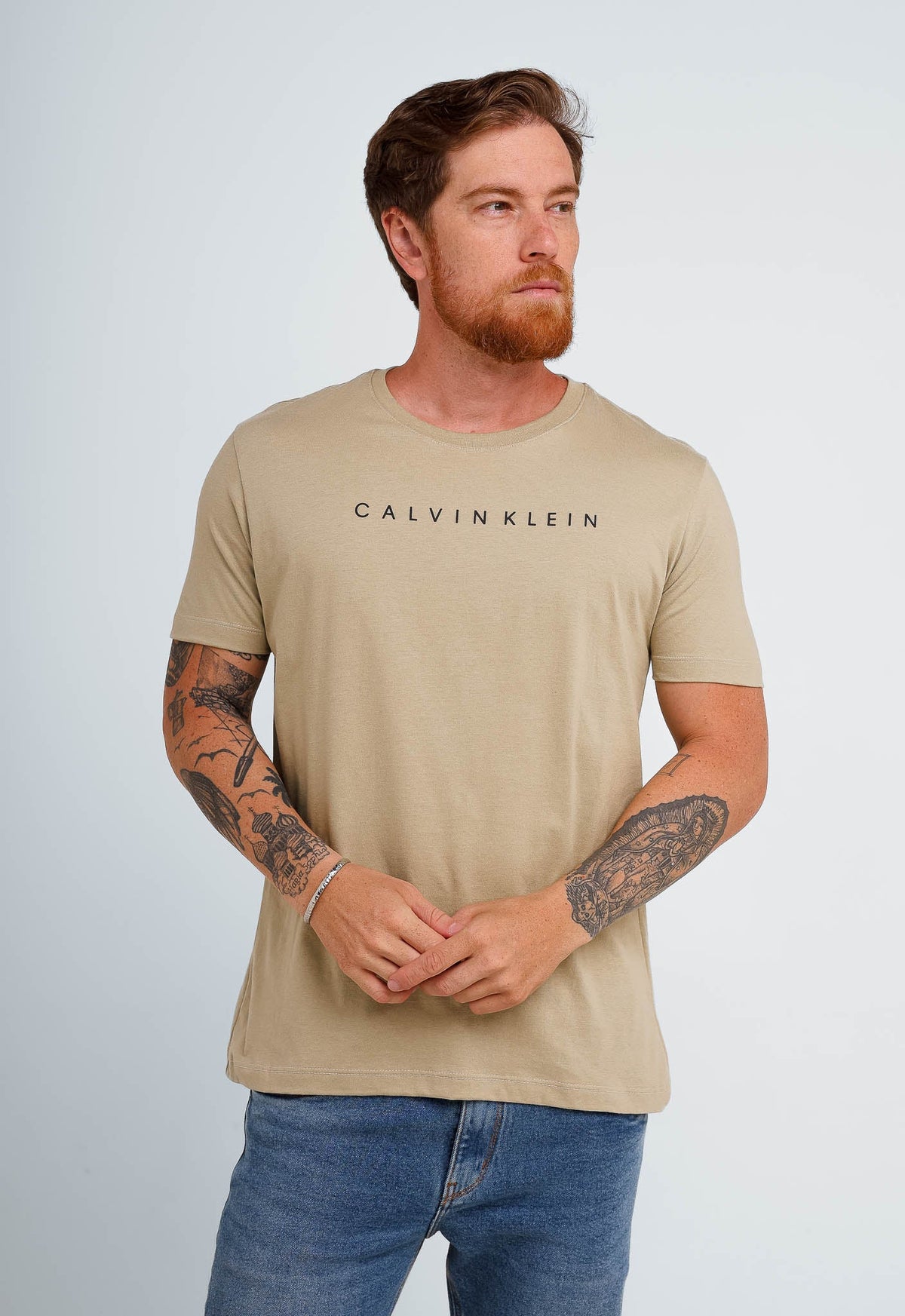 Camiseta Calvin Klein Soft Logo Center - Live - Henri Store