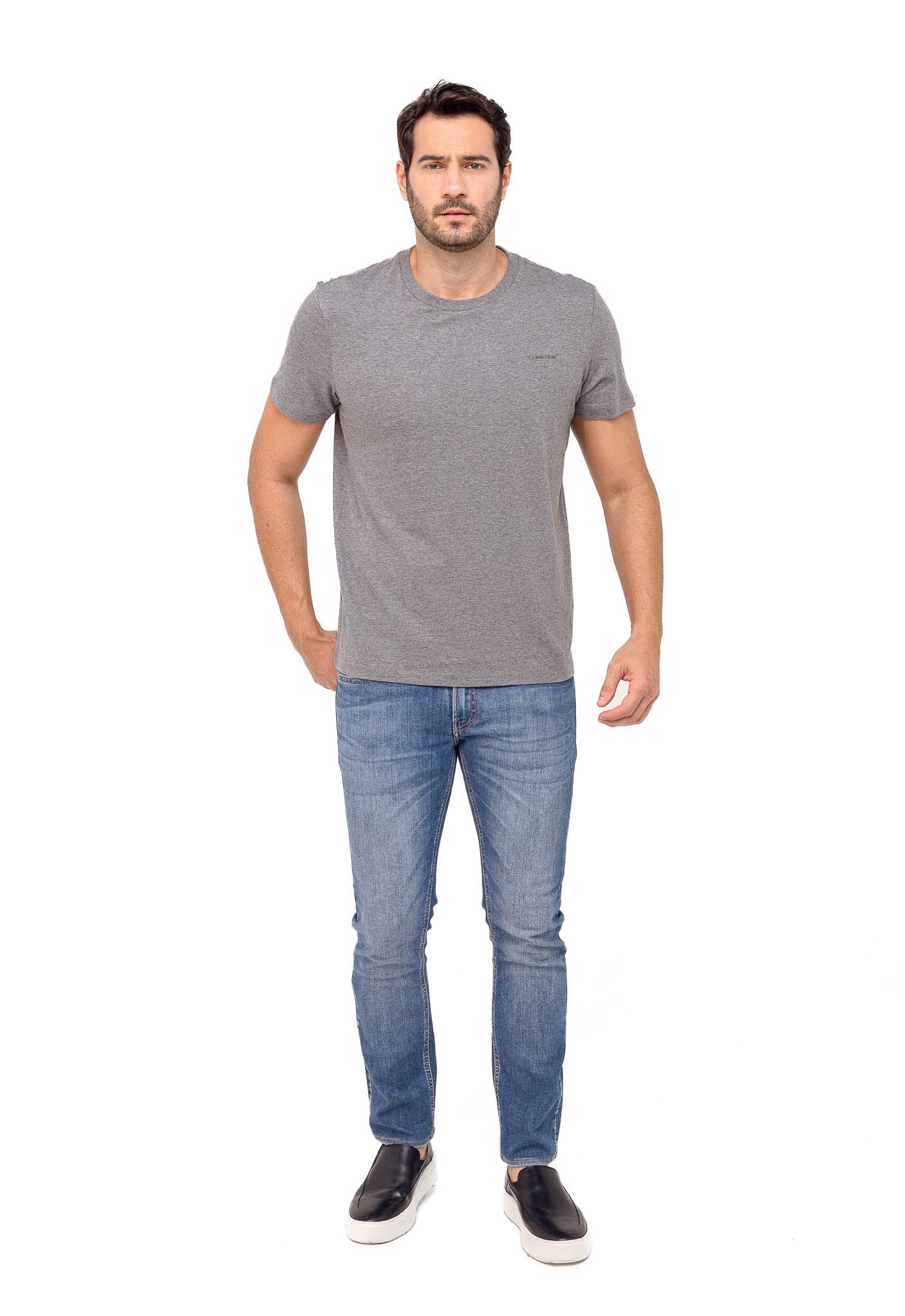 Camiseta Calvin Klein Solid Liquid - Henri Store