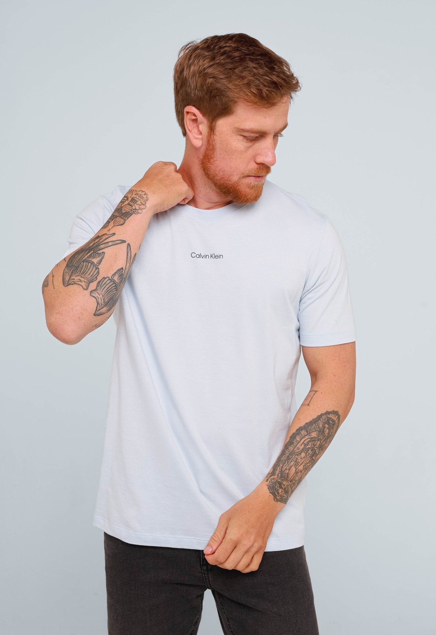 Camiseta Calvin Klein Sustainable Azul Claro - Henri Store