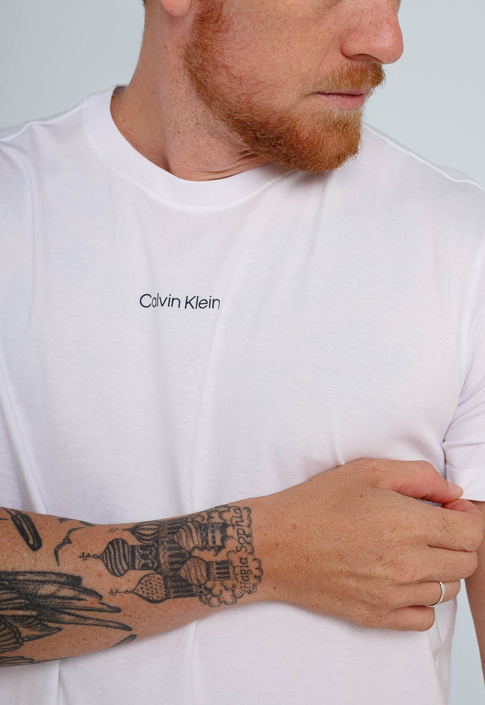 Camiseta Calvin Klein Sustainable Branco - Henri Store