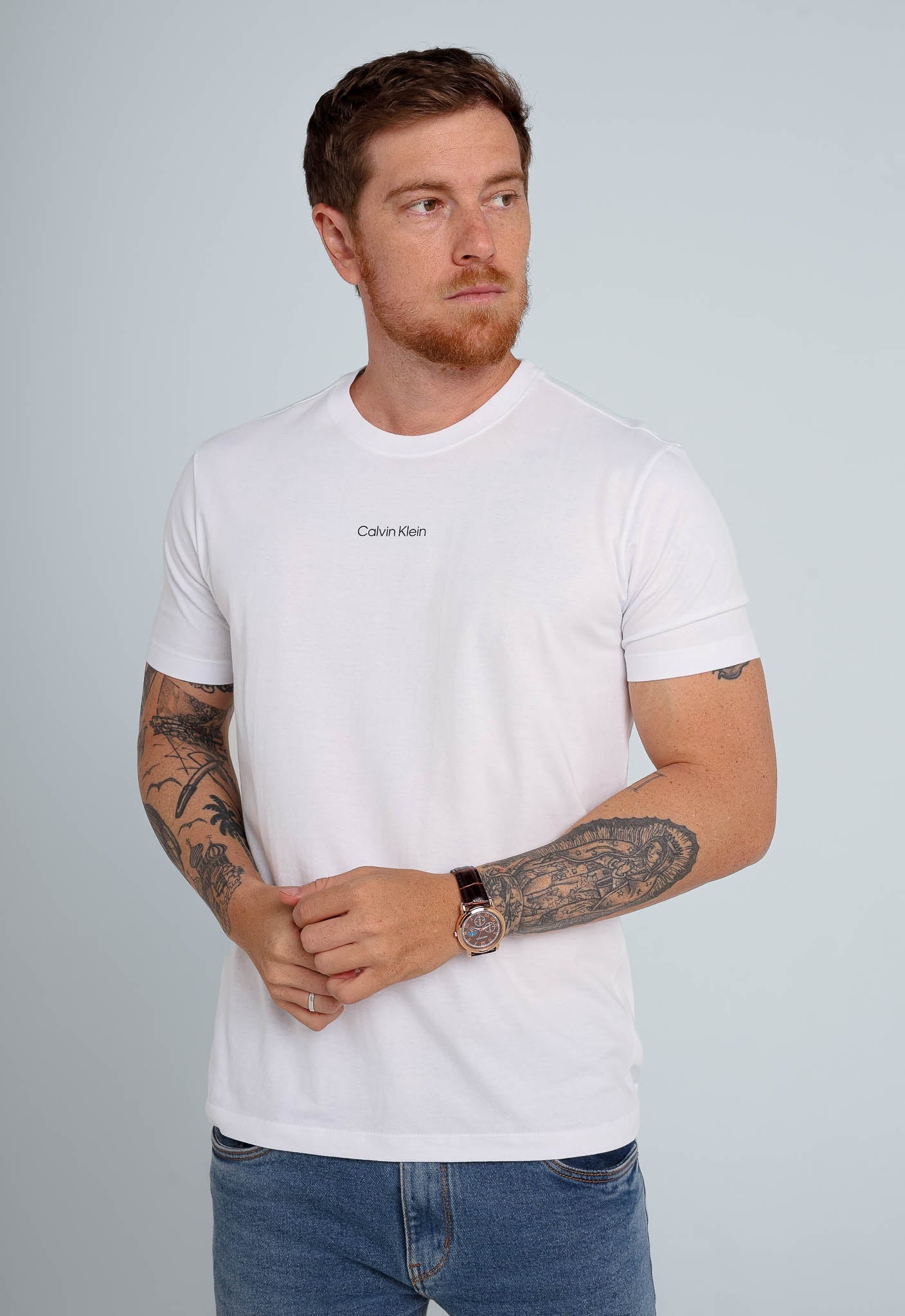 Camiseta Calvin Klein Sustainable Branco - Henri Store