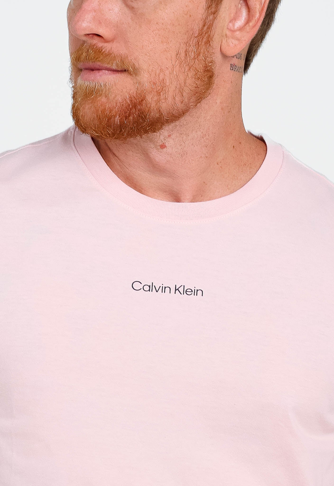 Camiseta Calvin Klein Sustainable Rosa Claro - Henri Store